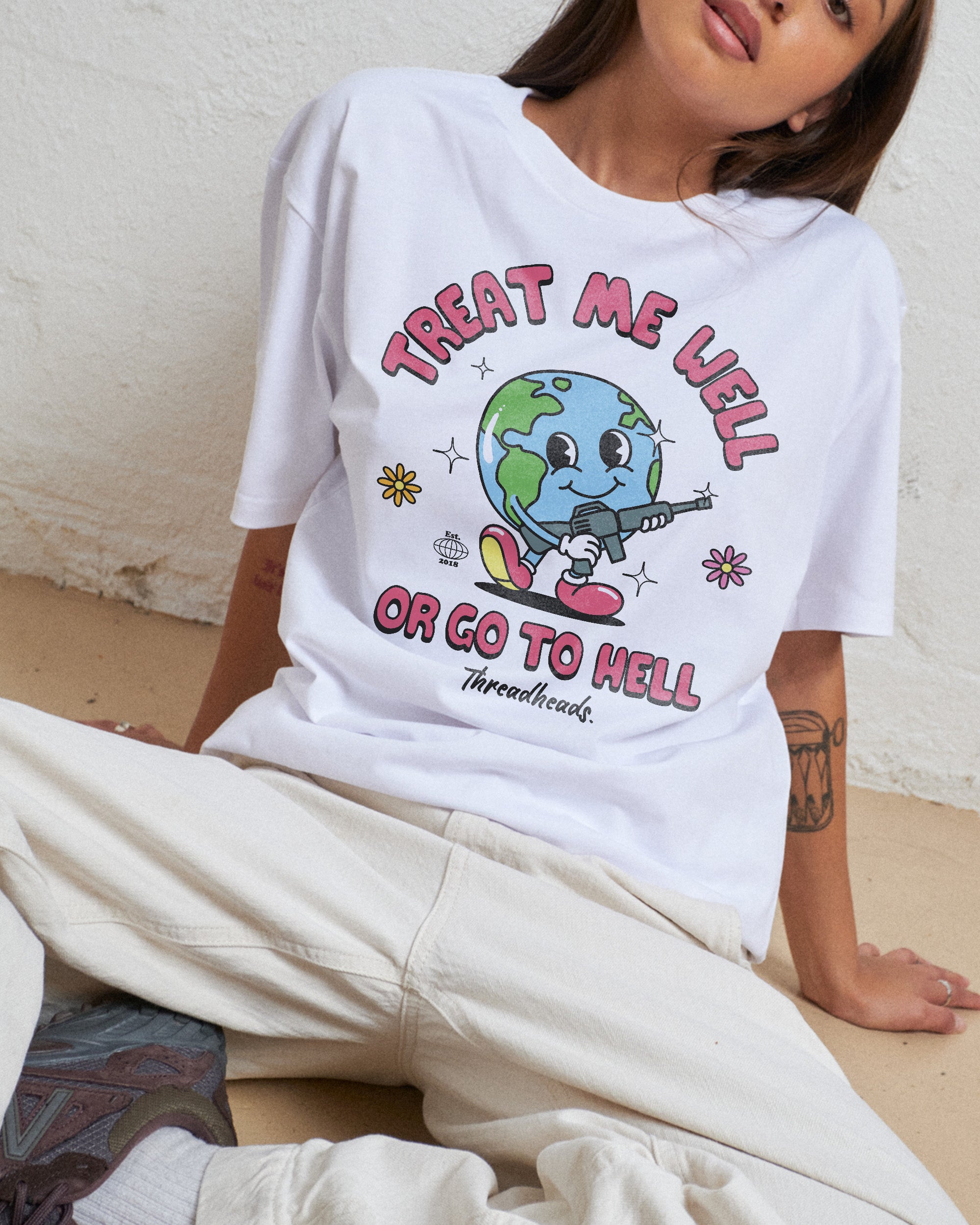 Treat Me Well Or Go To Hell T-Shirt Australia Online