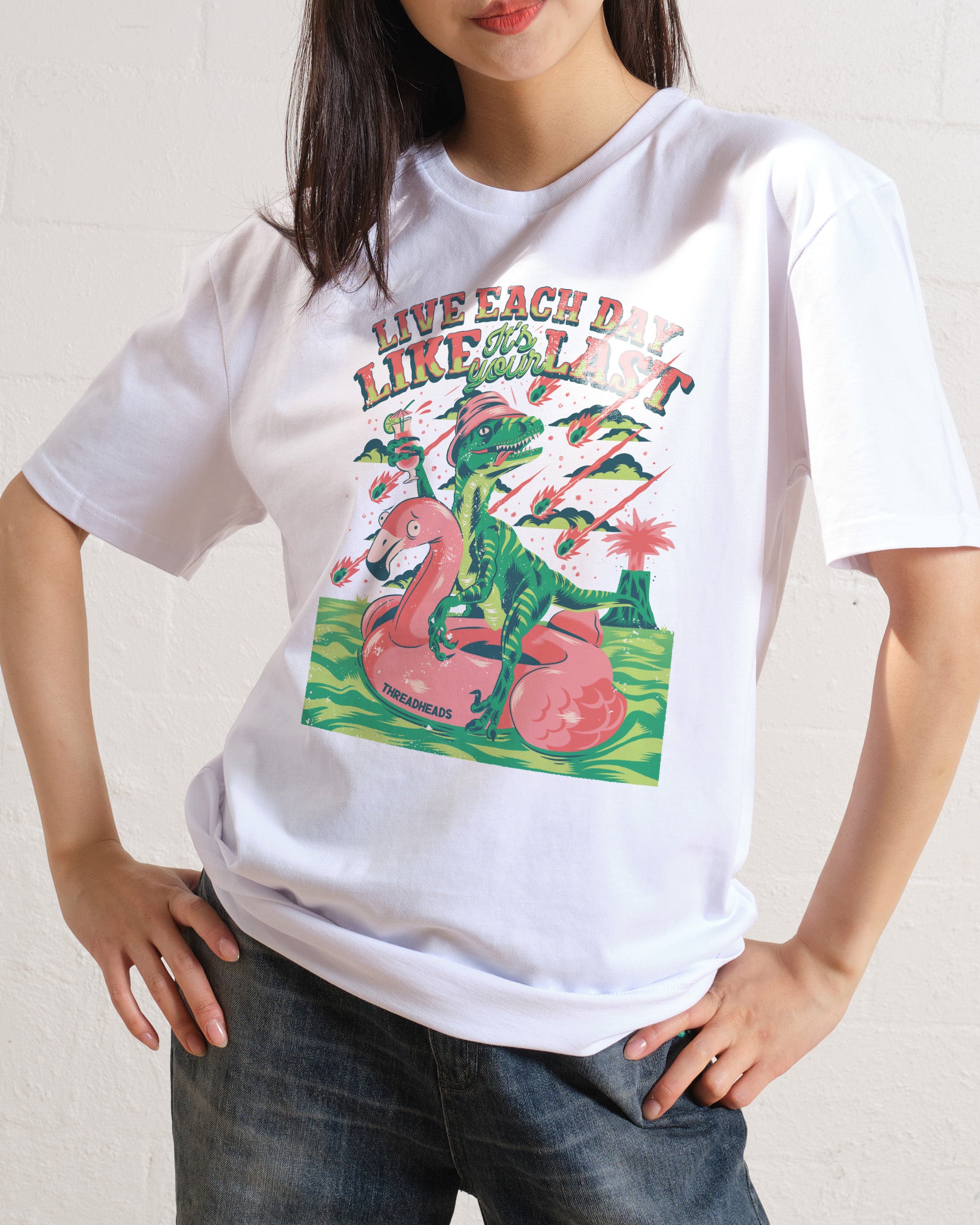 Live Each Day Like It's Your Last T-Shirt Australia Online