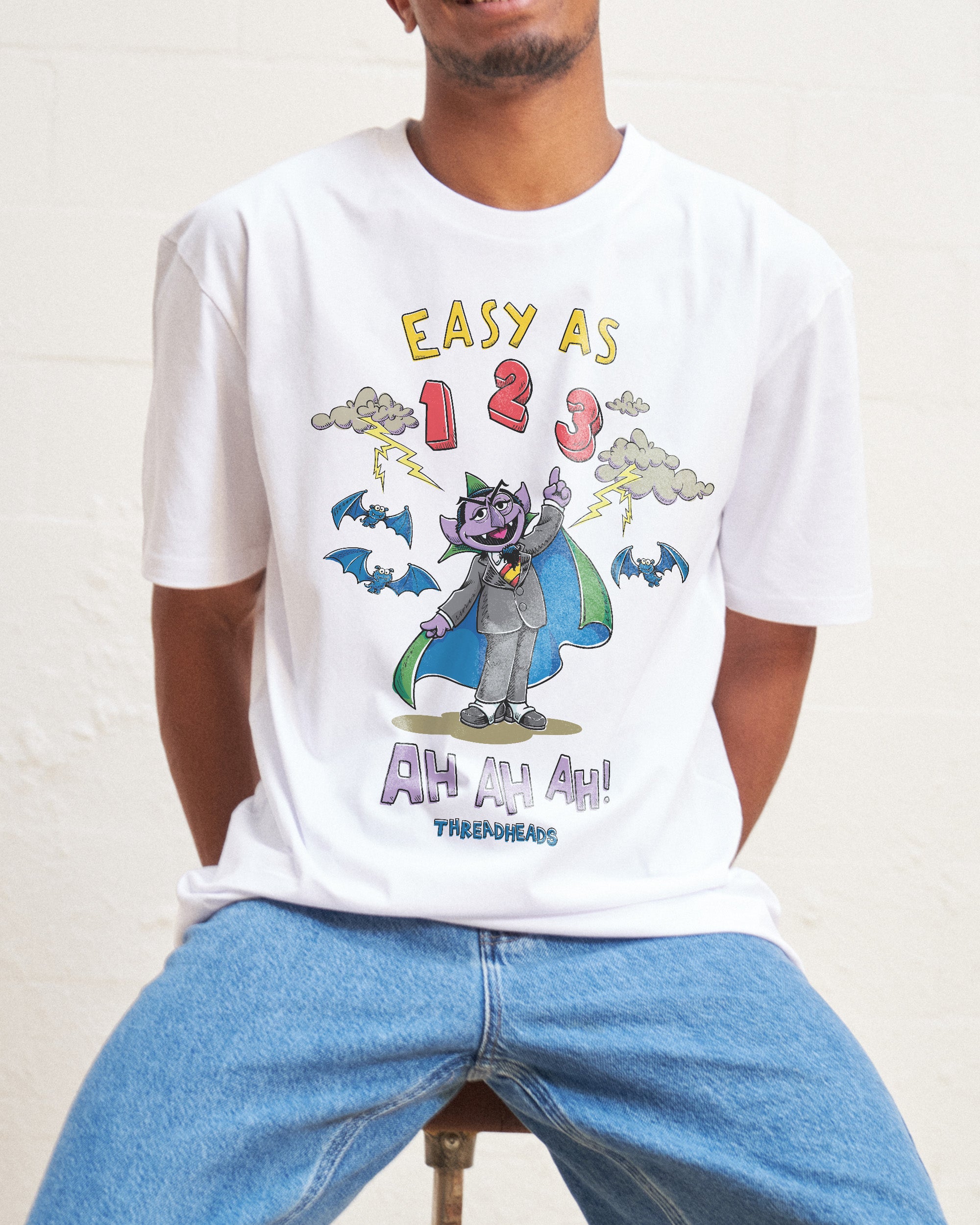 The Count-Easy As 123 T-Shirt Australia Online