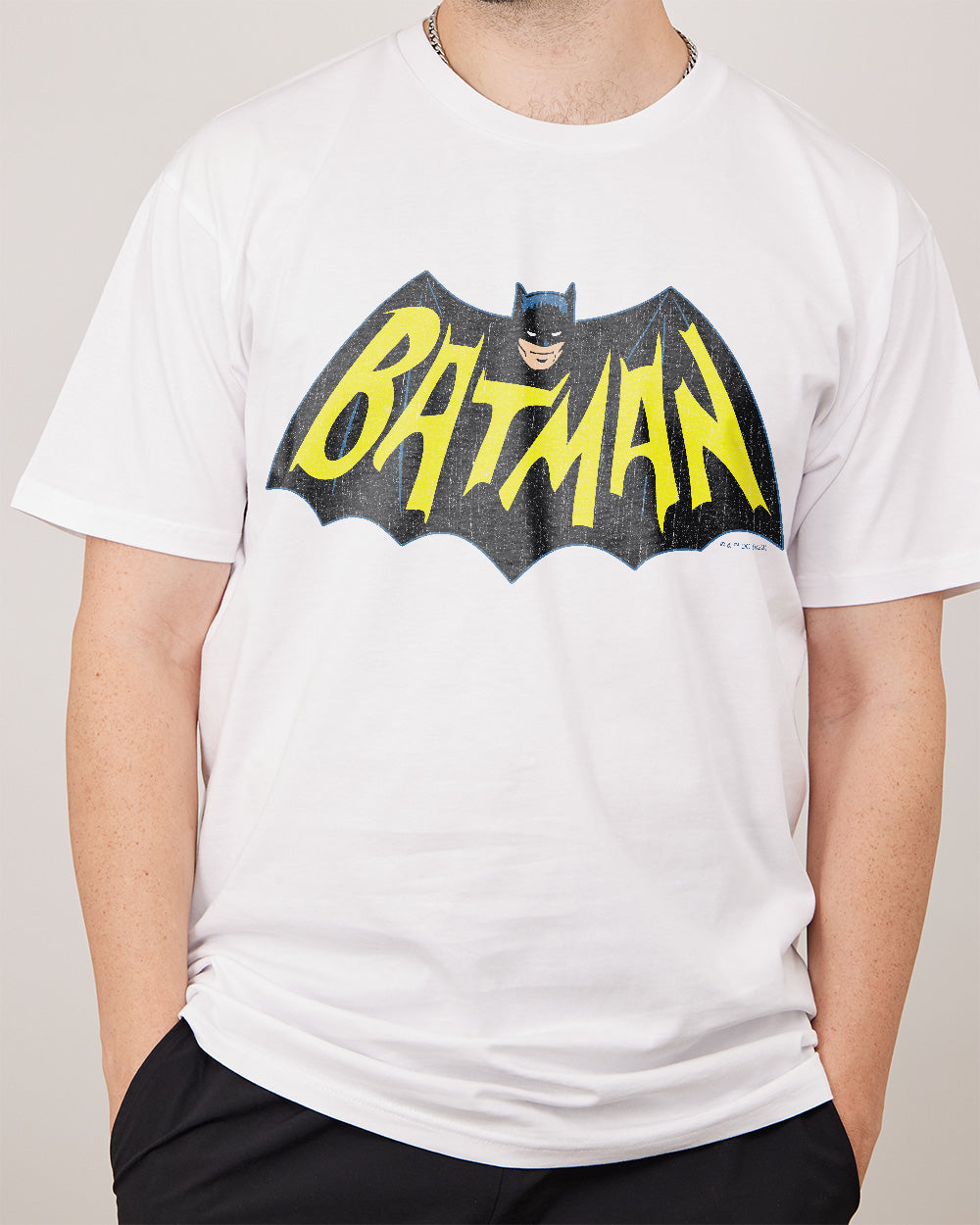 Batman Vintage 60s Logo T-Shirt Australia Online