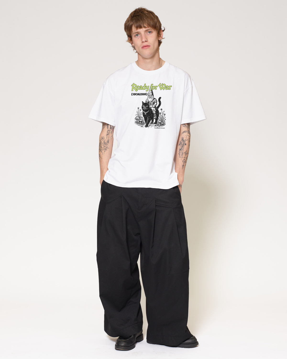 Ready for war White T-Shirt