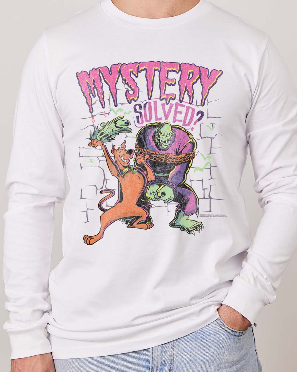 Mystery Solved Long Sleeve Australia Online White