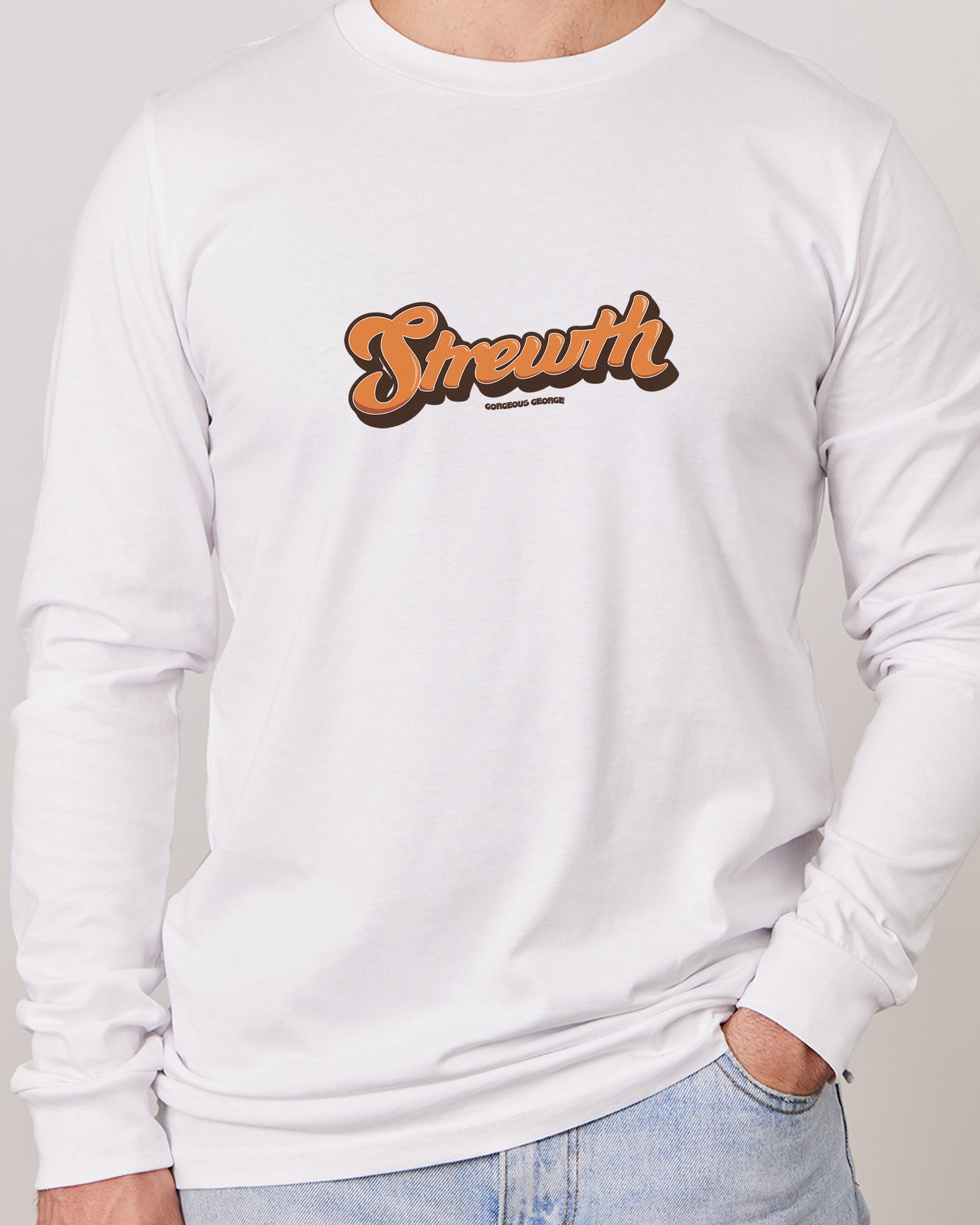 Strewth Long Sleeve Australia Online White