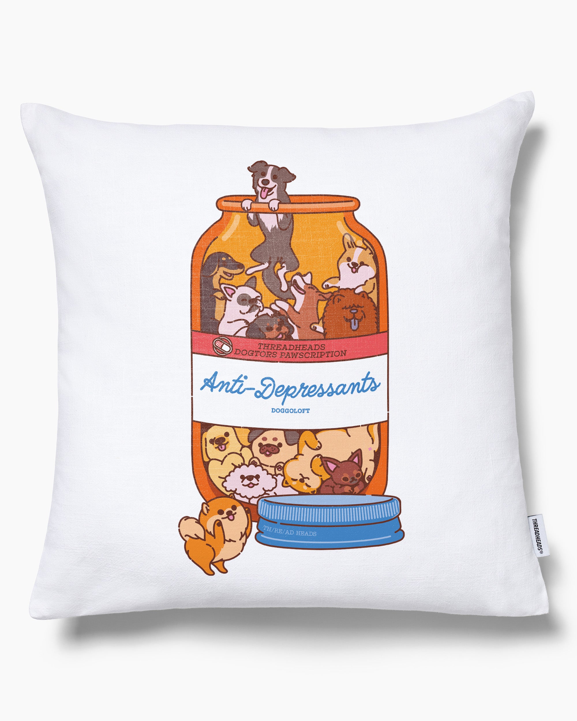 Anti-Depressants Dog Edition Cushion Australia Online