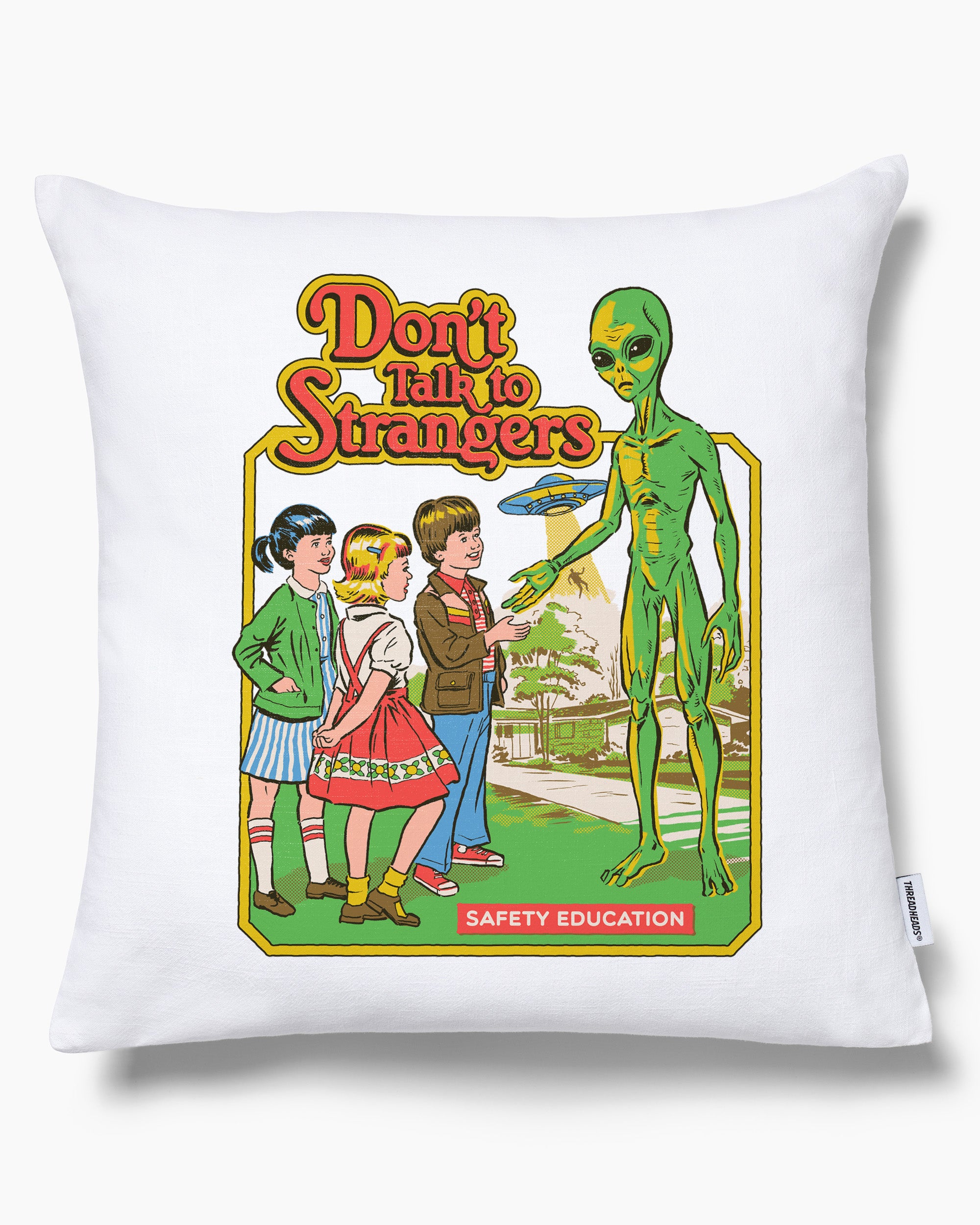 Don't Talk to Strangers Cushion Australia Online