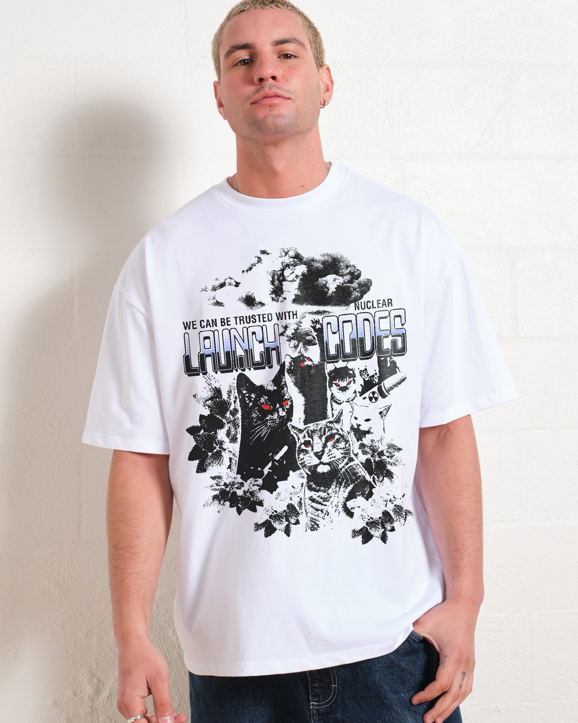 Nuke Cats Oversized Tee Online Australia