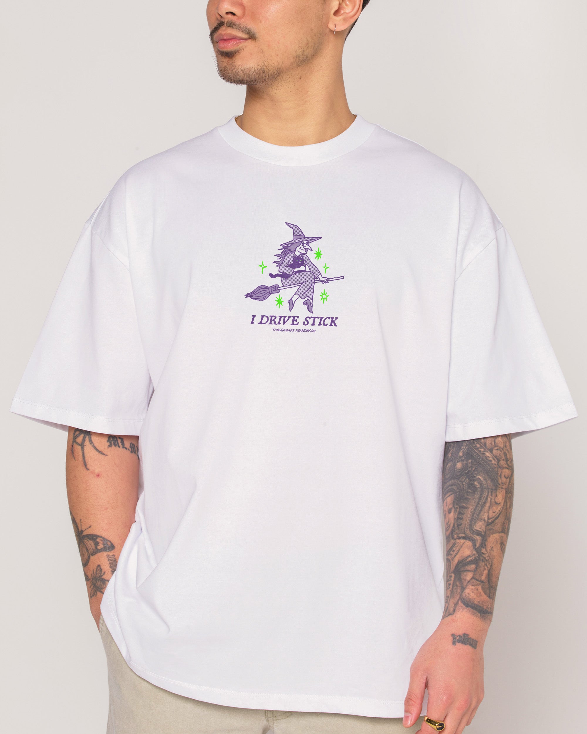 I Drive Stick Oversized Tee Australia Threadheads Online