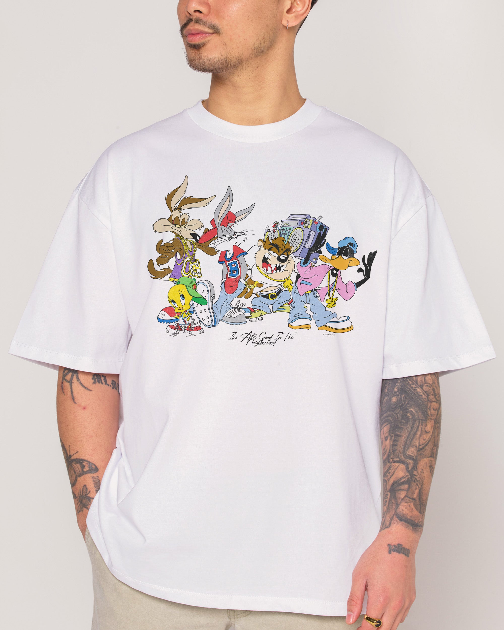 It’s All Good in the Neighborhood Oversized Tee Australia Threadheads Online