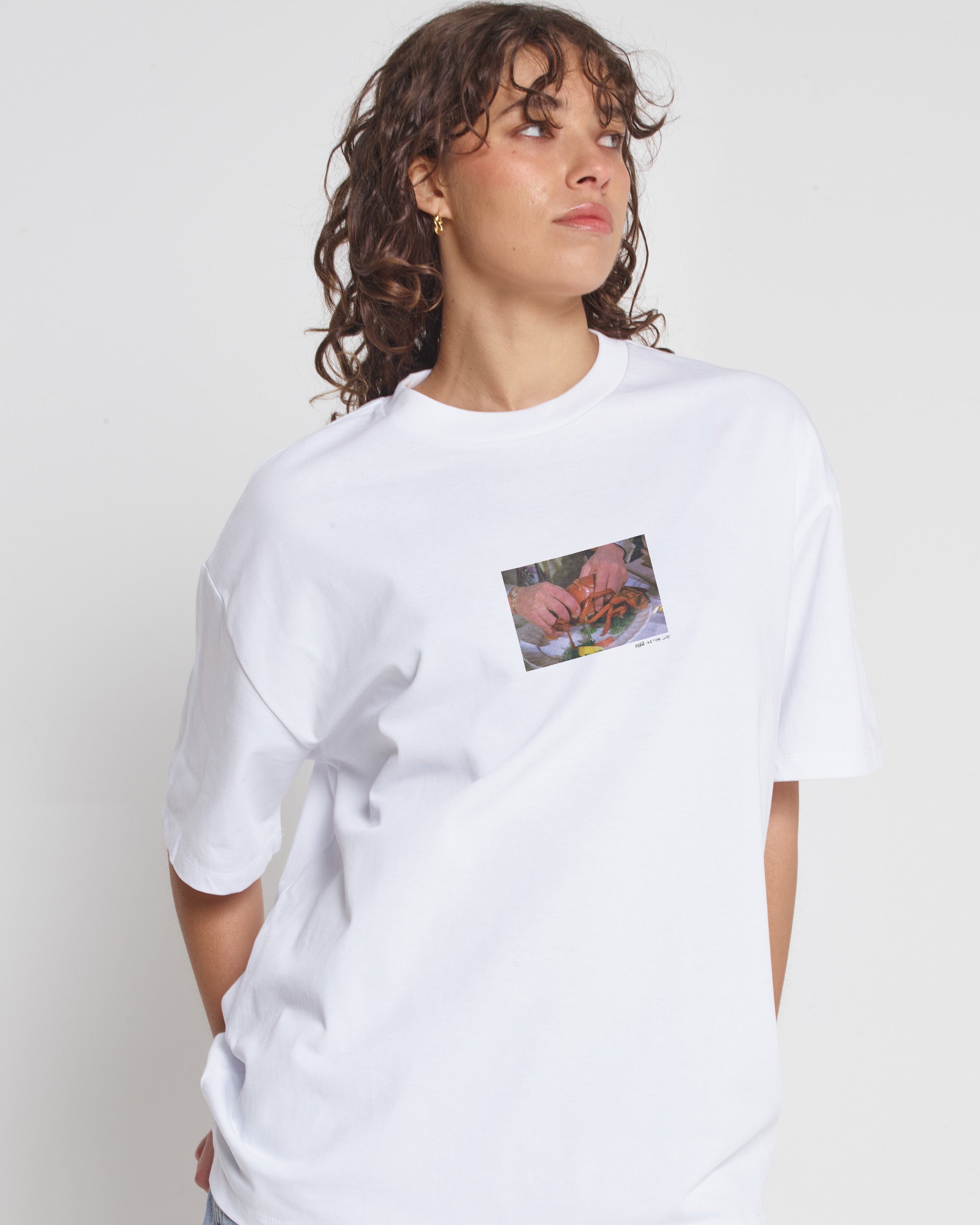 Fancy Dinner Oversized Tee Australia Online