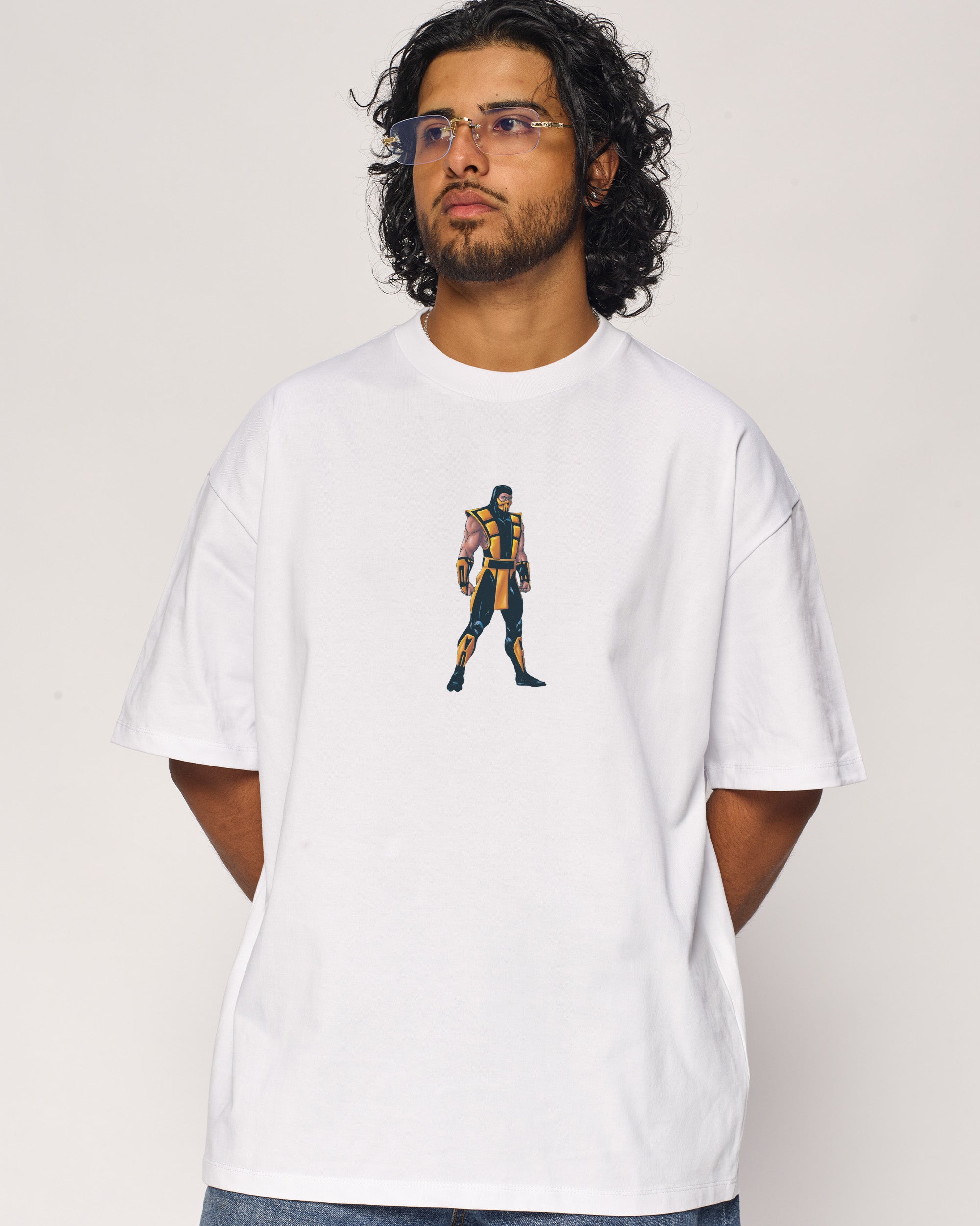 Scorpion Mortal Kombat Oversized Tee