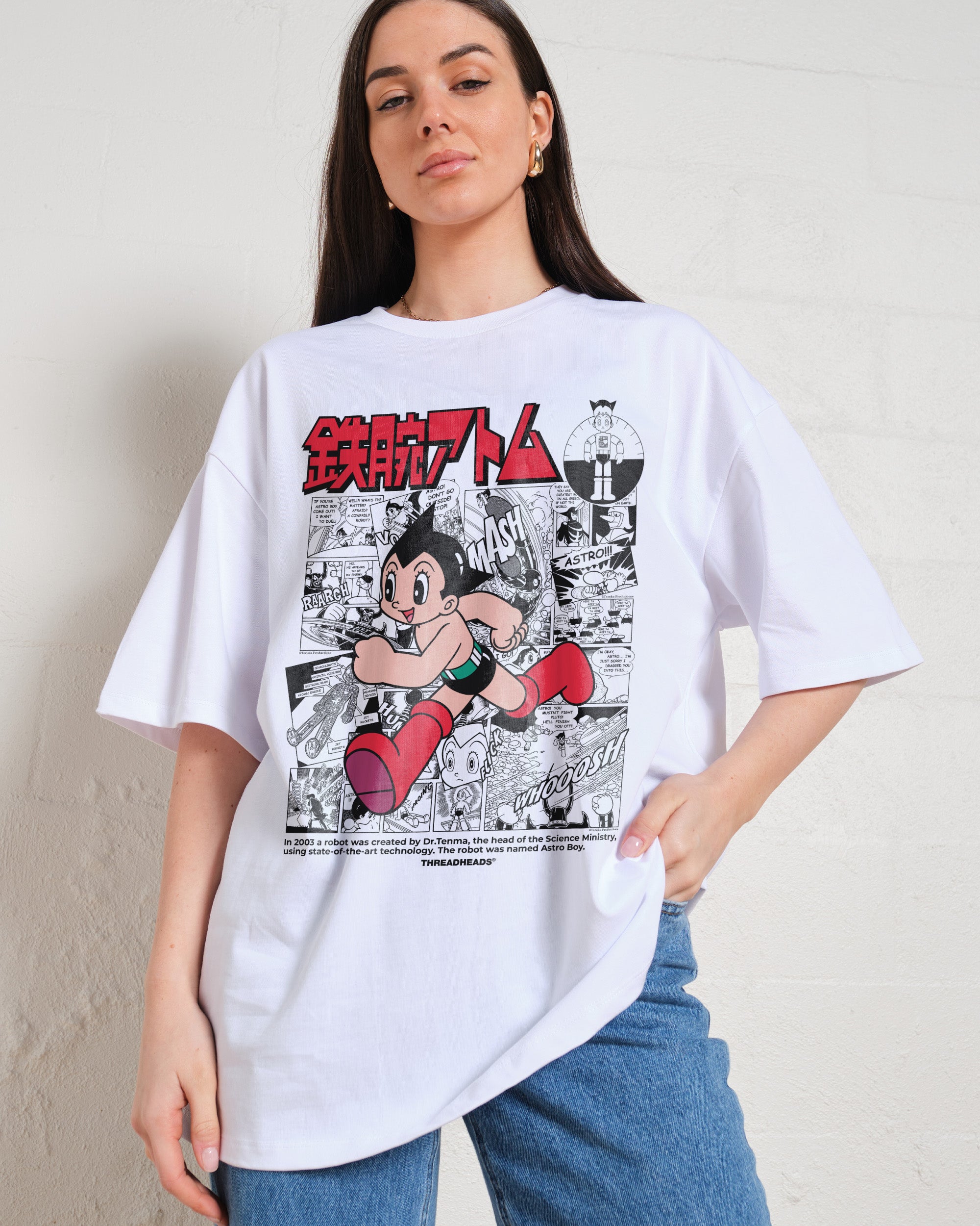 Manga Story Astro Boy Oversized Tee Online Australia