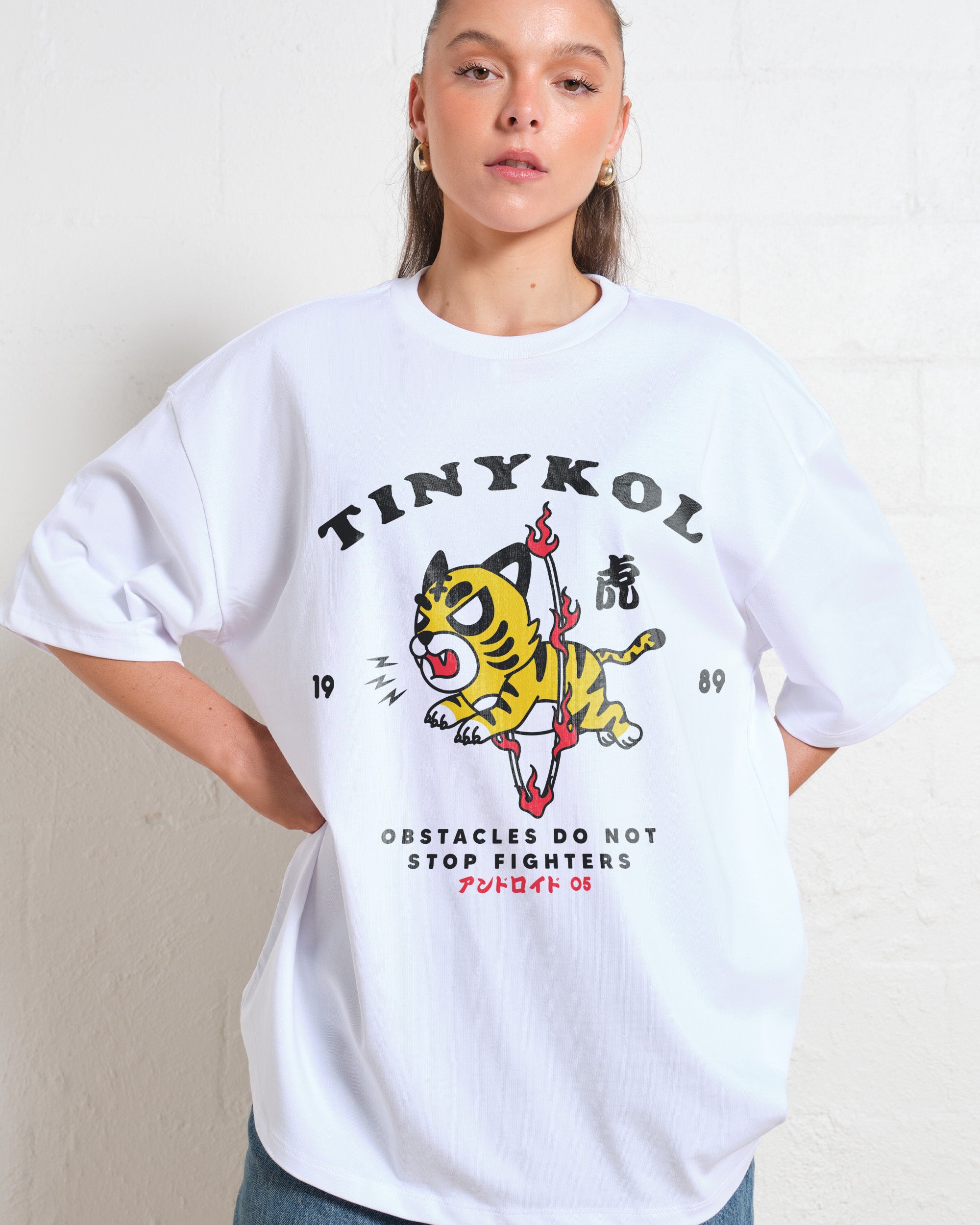 Tiger Fighter Oversized Tee Online Australia