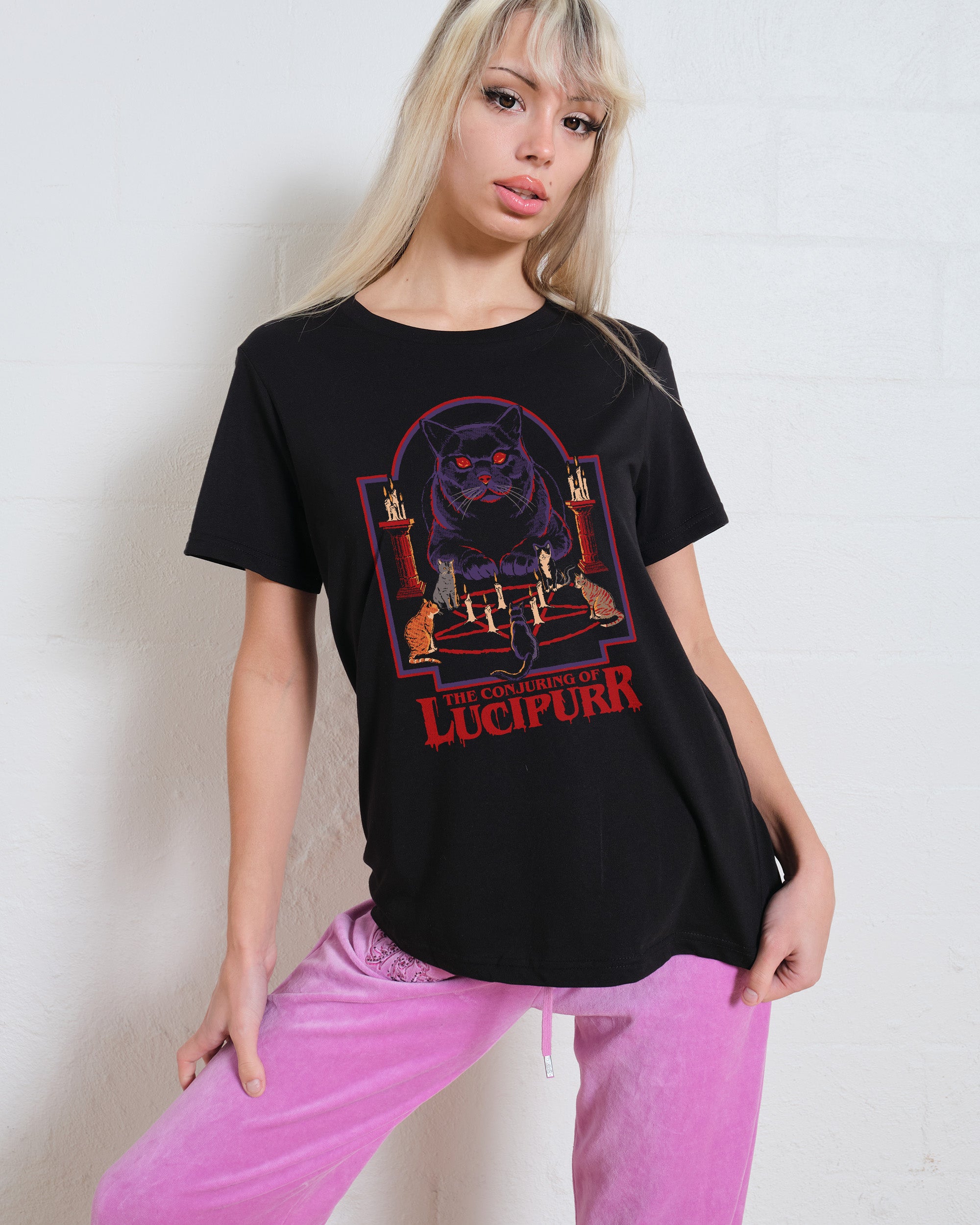 The Conjuring of Lucipurr Women's Tee Online Australia
