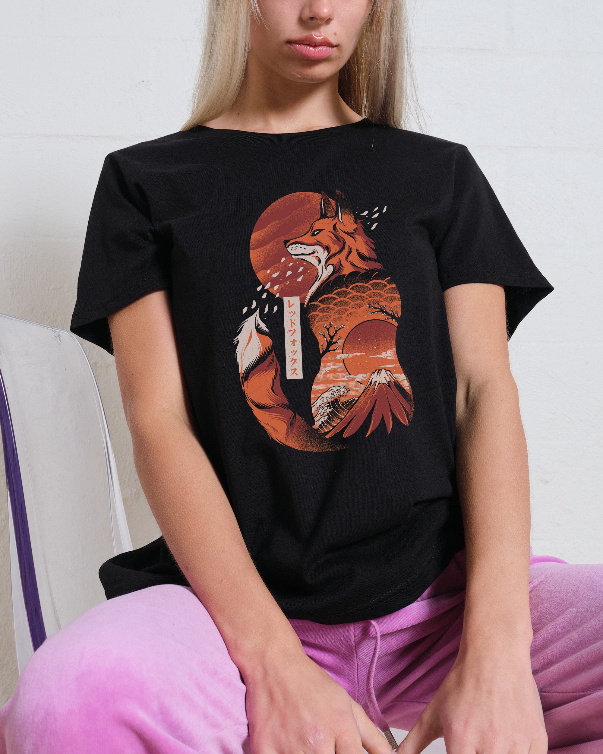 Japanese Fox Women's Tee