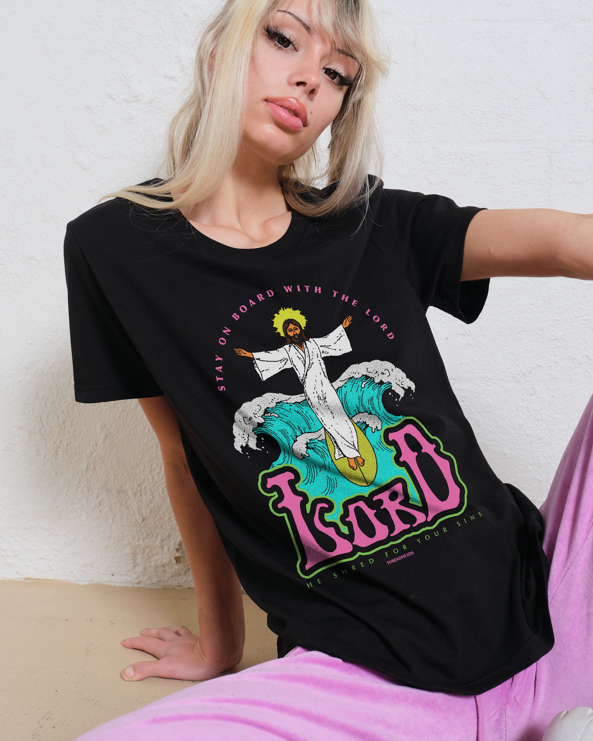 Stay On Board With The Lord Women's Tee