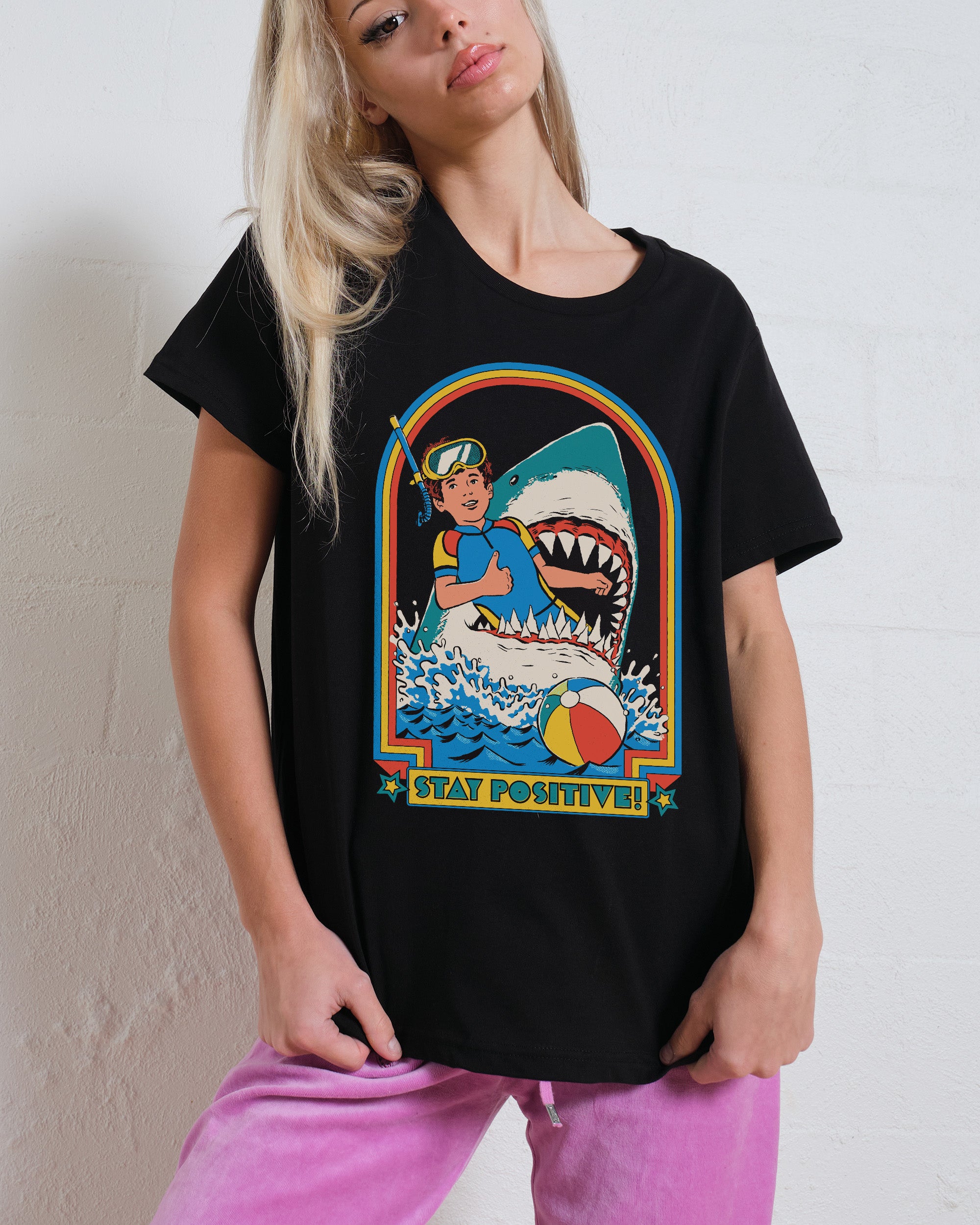 Stay Positive Women's Tee