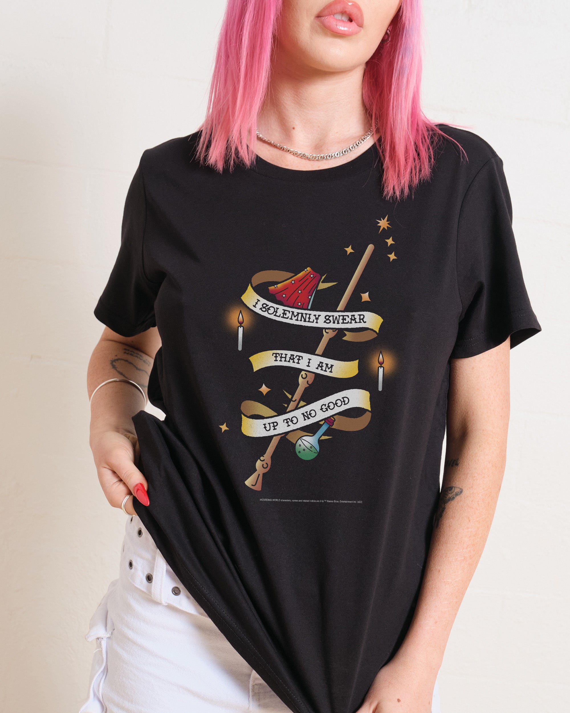 I Solemnly Swear That I Am Up to No Good Women's Tee Online Australia