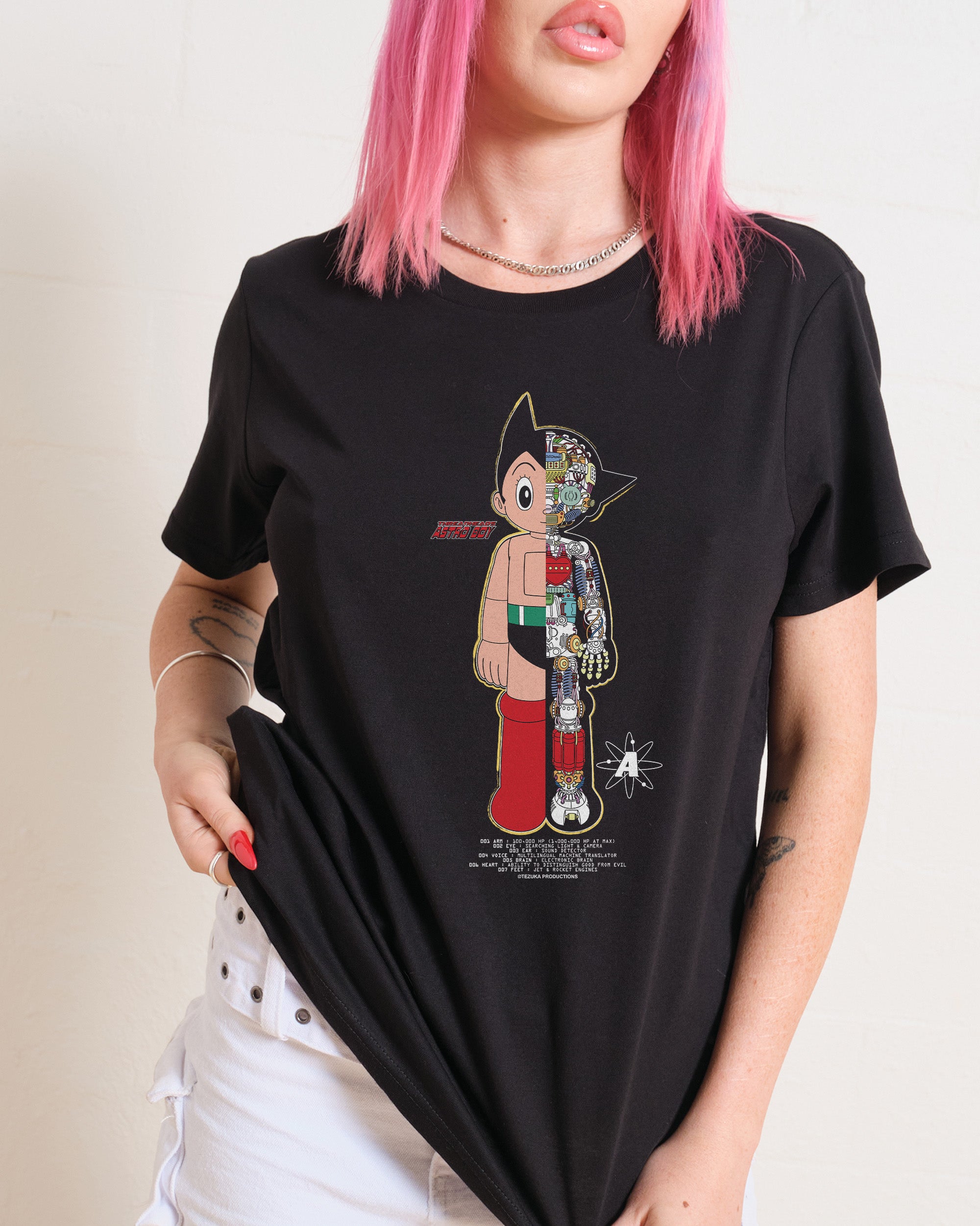 Astro Boy Half Robot Women's Tee