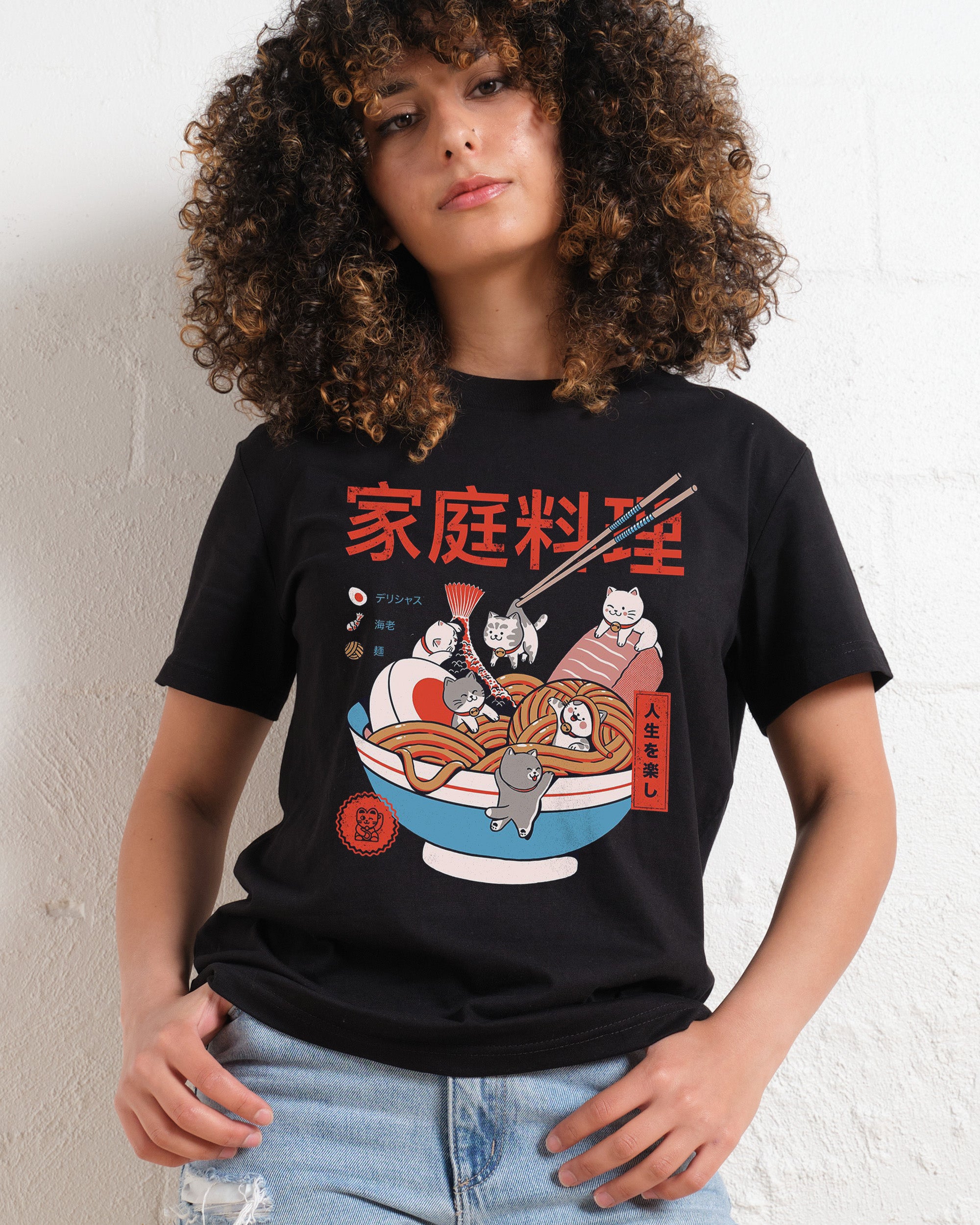 Ramen and Mini Cats Women's Tee