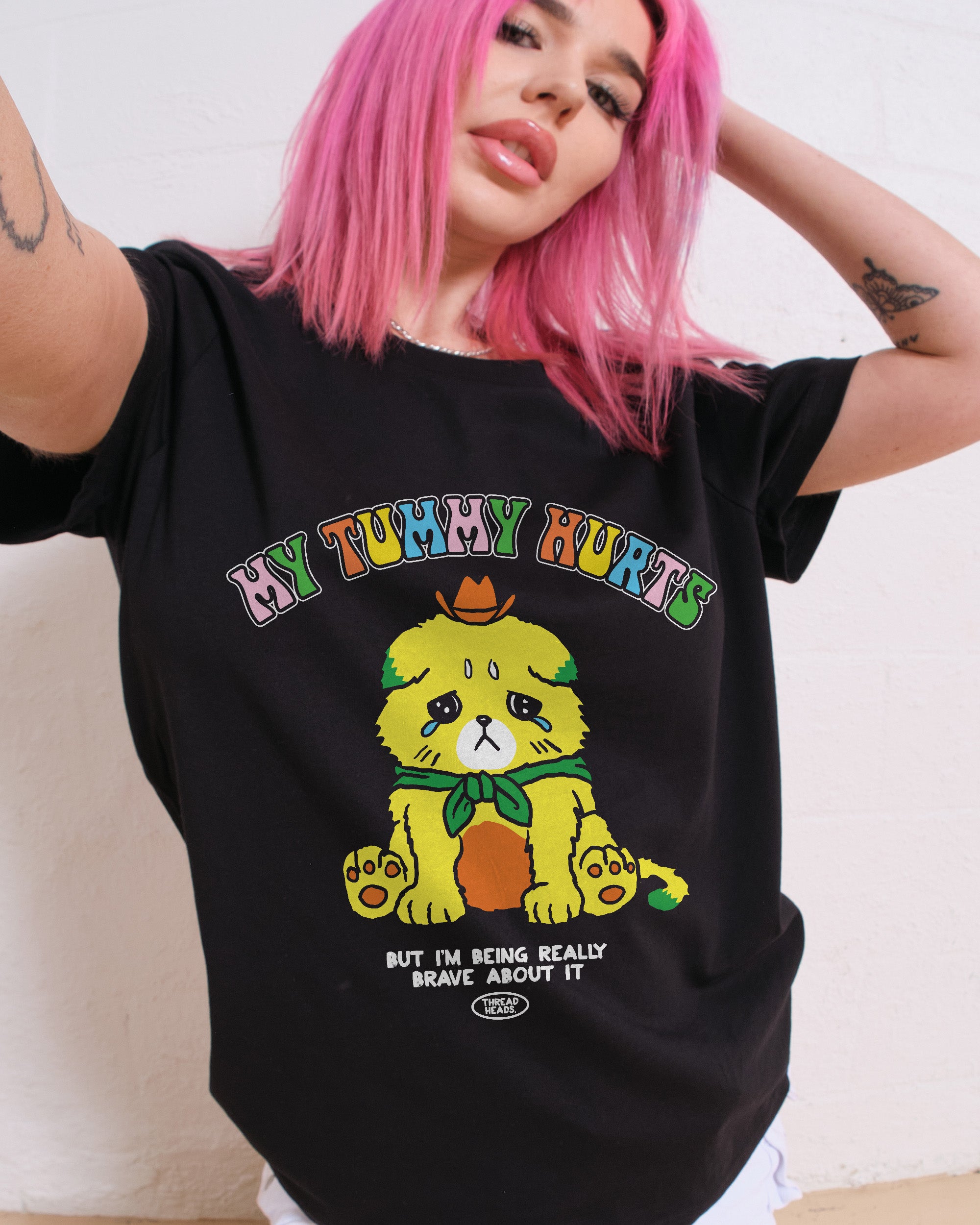 My Tummy Hurts Women's Tee Online Australia