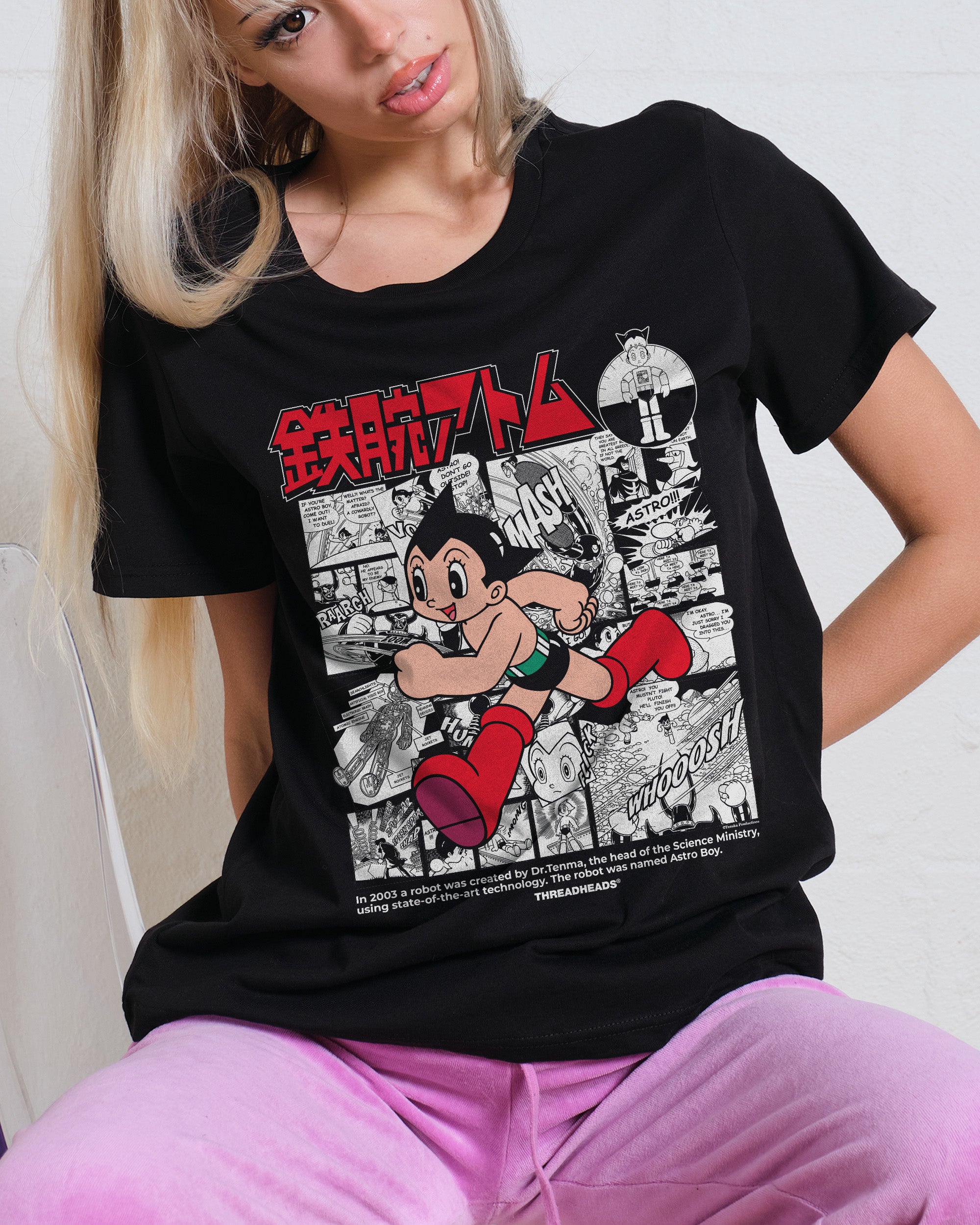 Manga Story Astro Boy Women's Tee