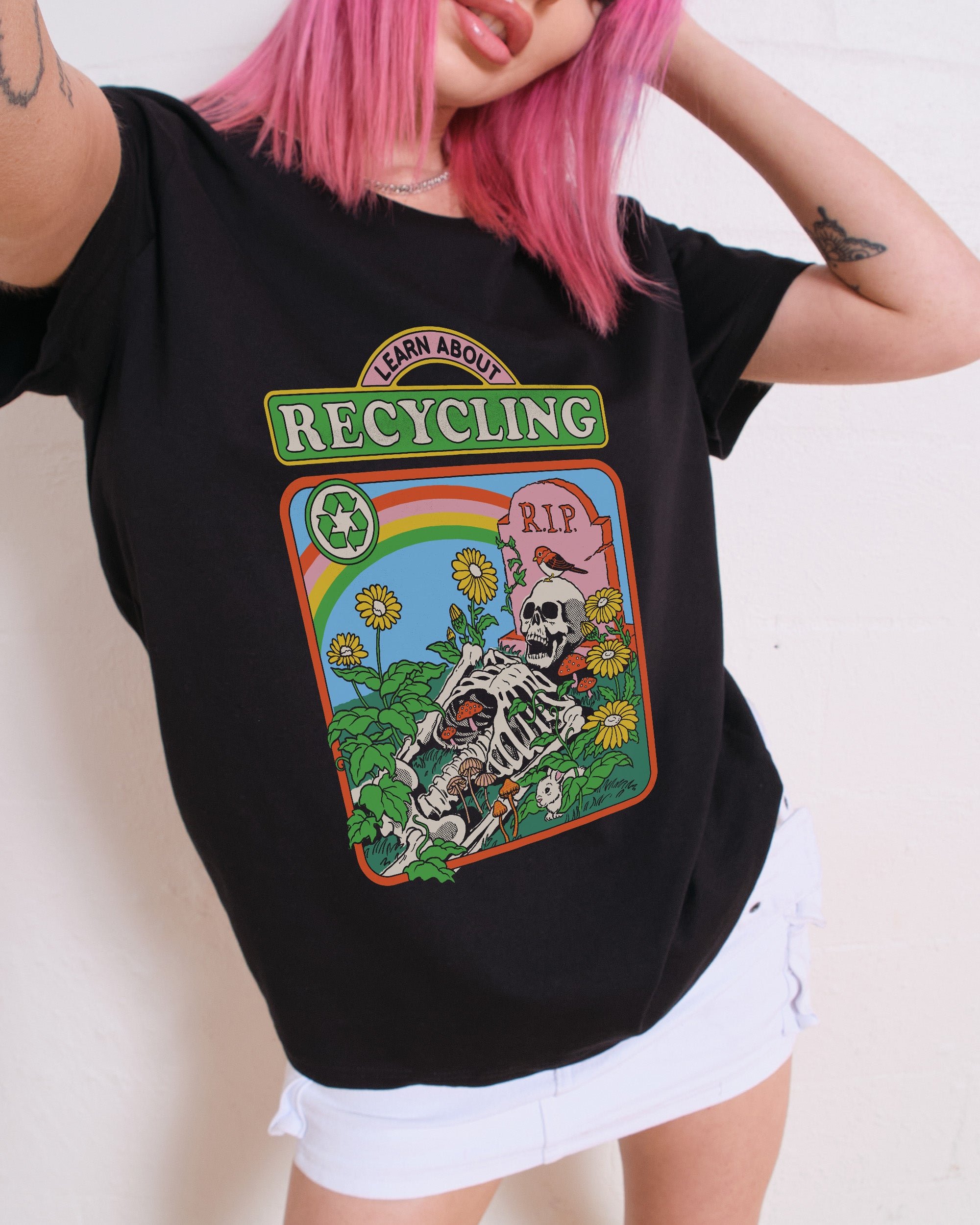 Learn About Recycling Women's Tee