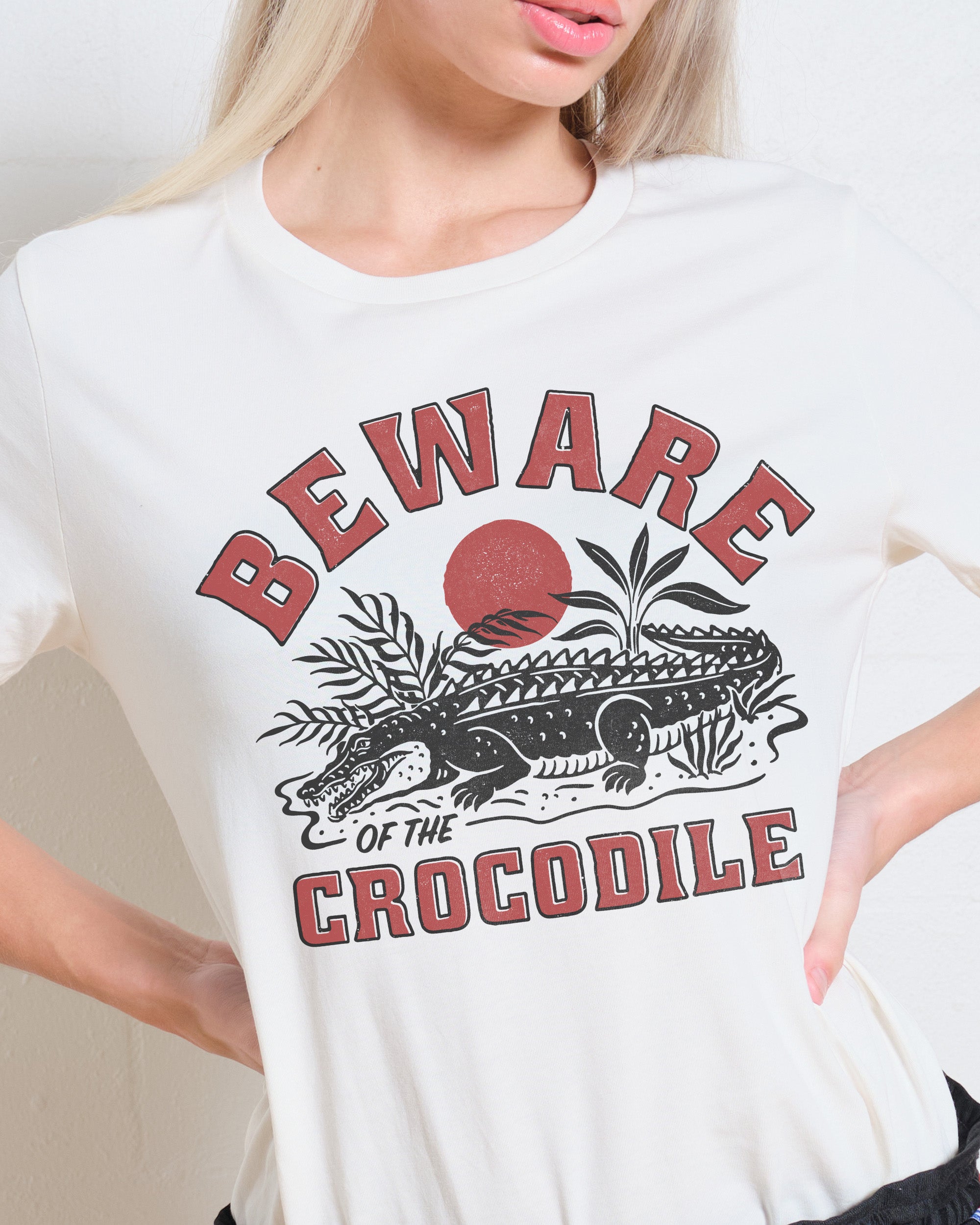 Beware of the Crocodile Women's Tee