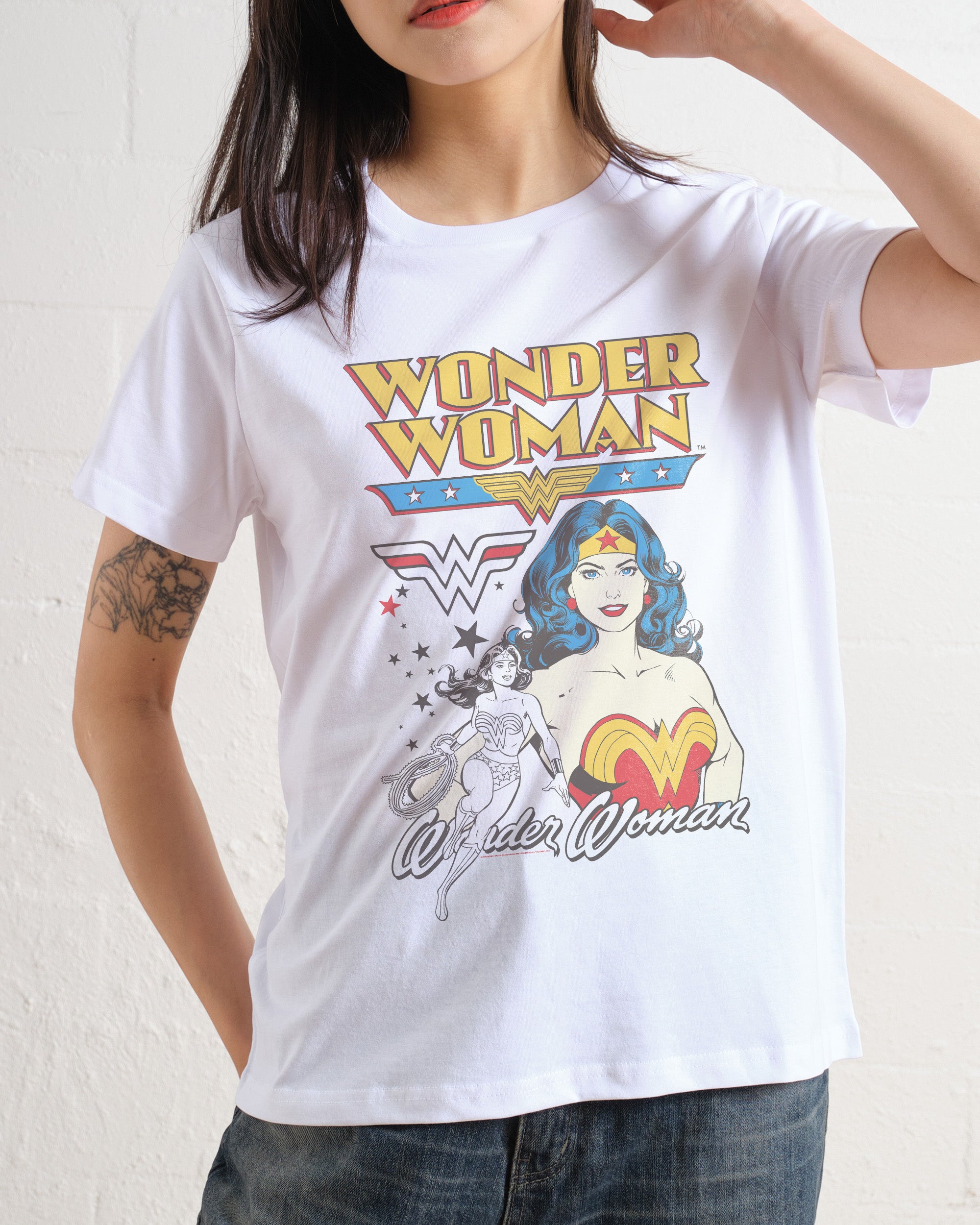 Wonder Woman Vintage Women's Tee Online Australia