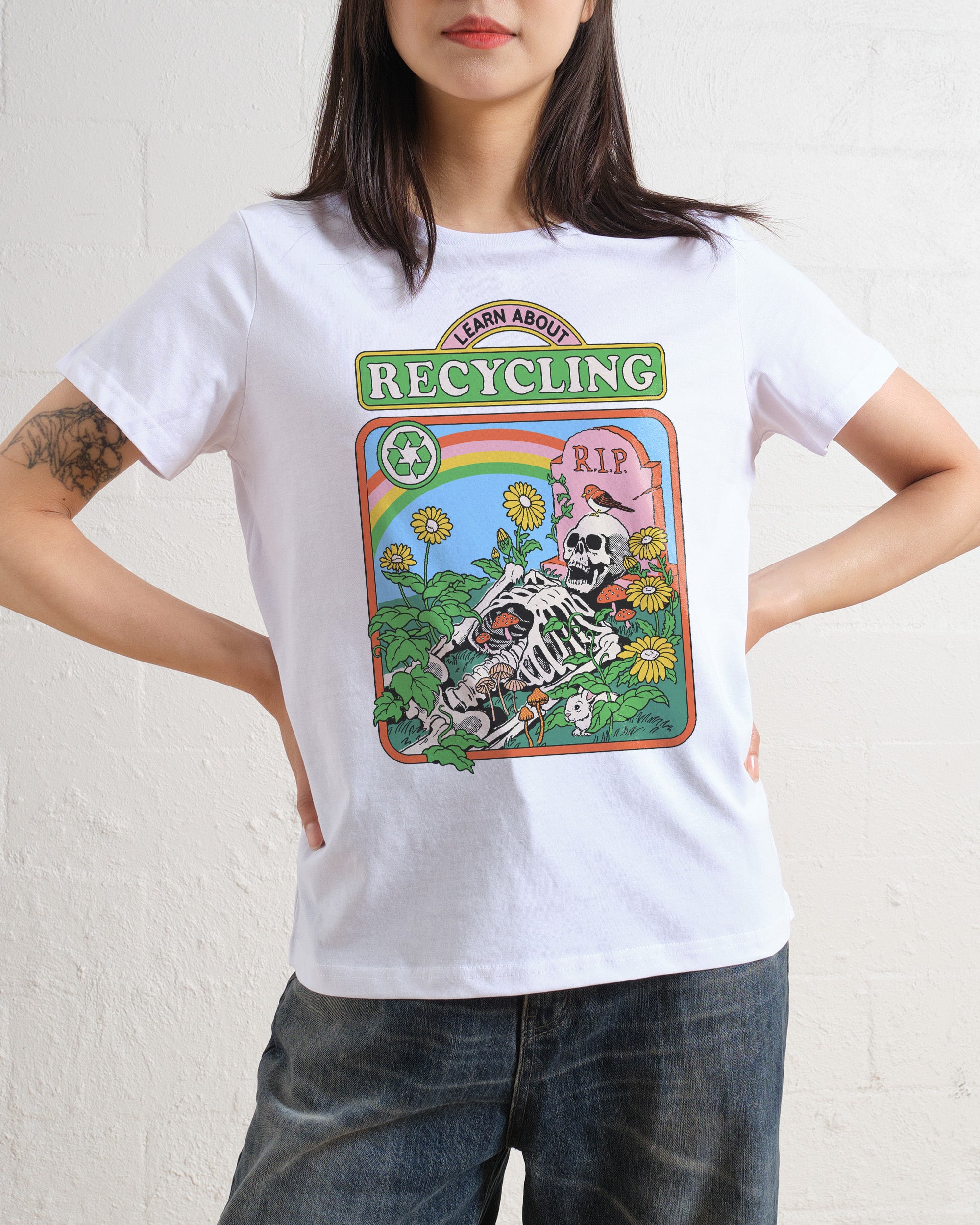Learn About Recycling Women's Tee