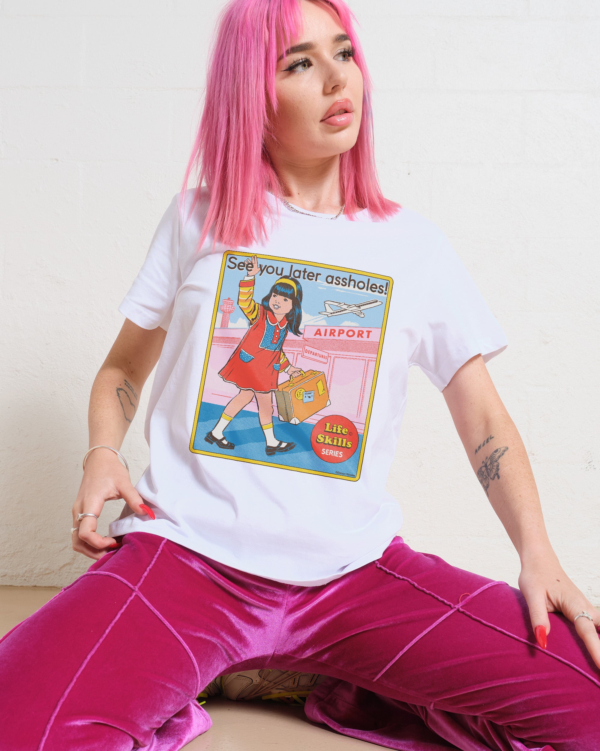 See You Later Assholes Women's Tee