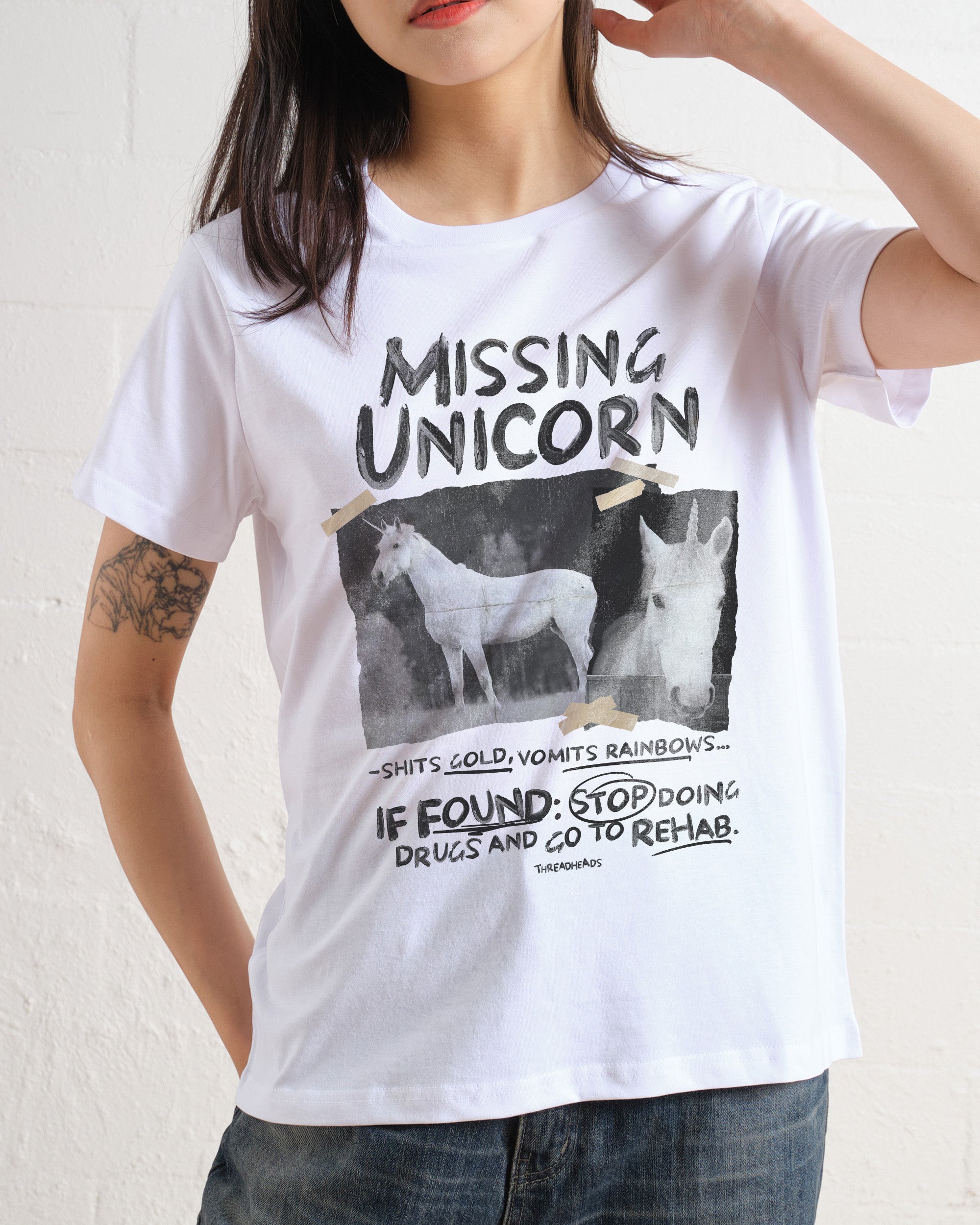 Missing Unicorn Women's Tee Online Australia