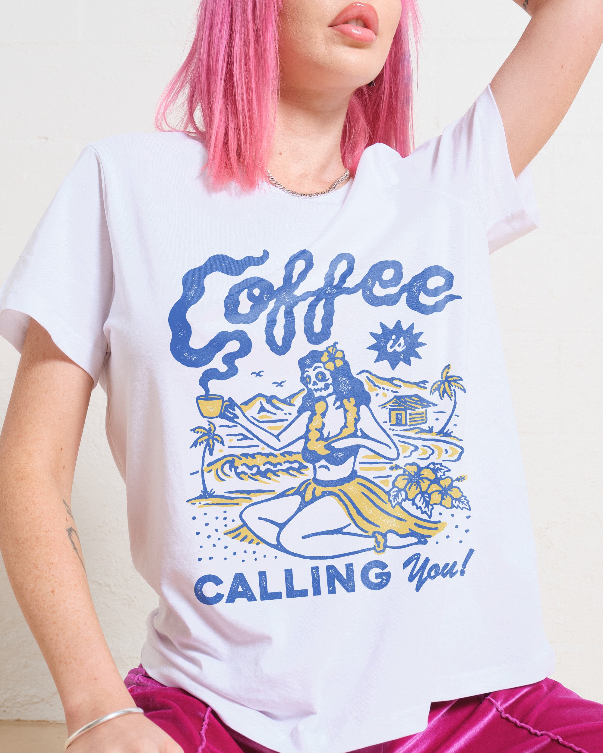 Coffee is Calling You Women's Tee