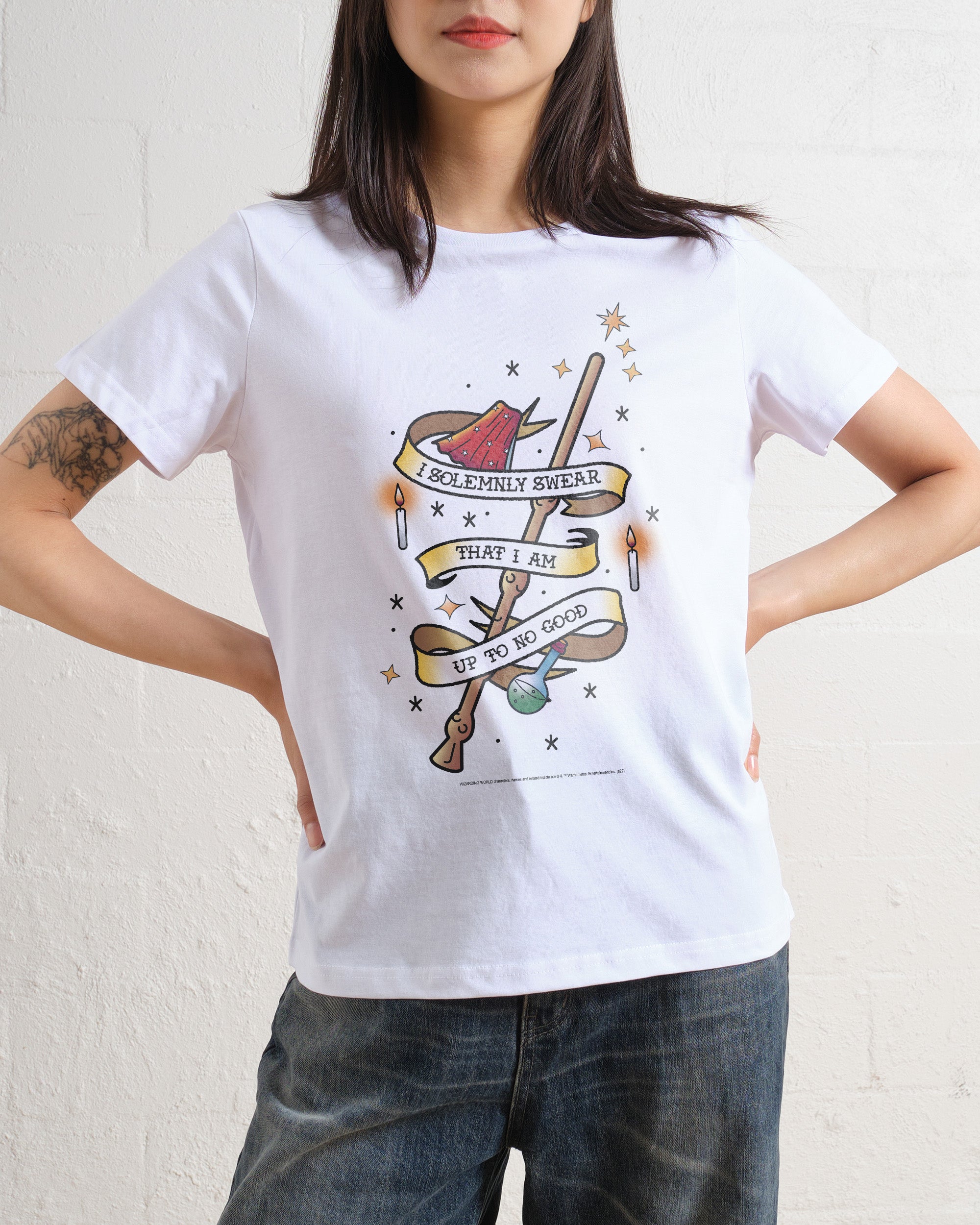 I Solemnly Swear That I Am Up to No Good Women's Tee Online Australia