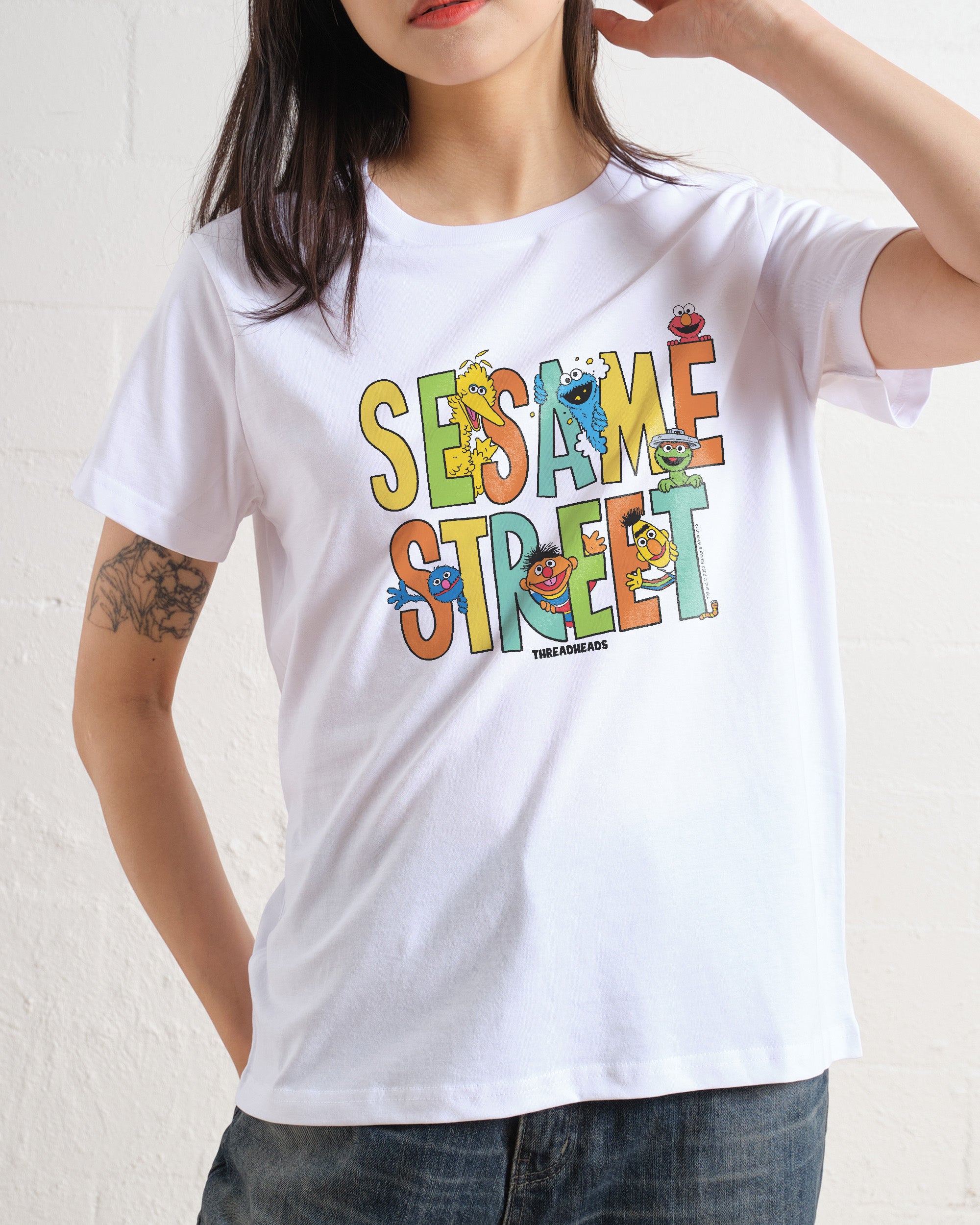 Sesame Street Friends Women's Tee