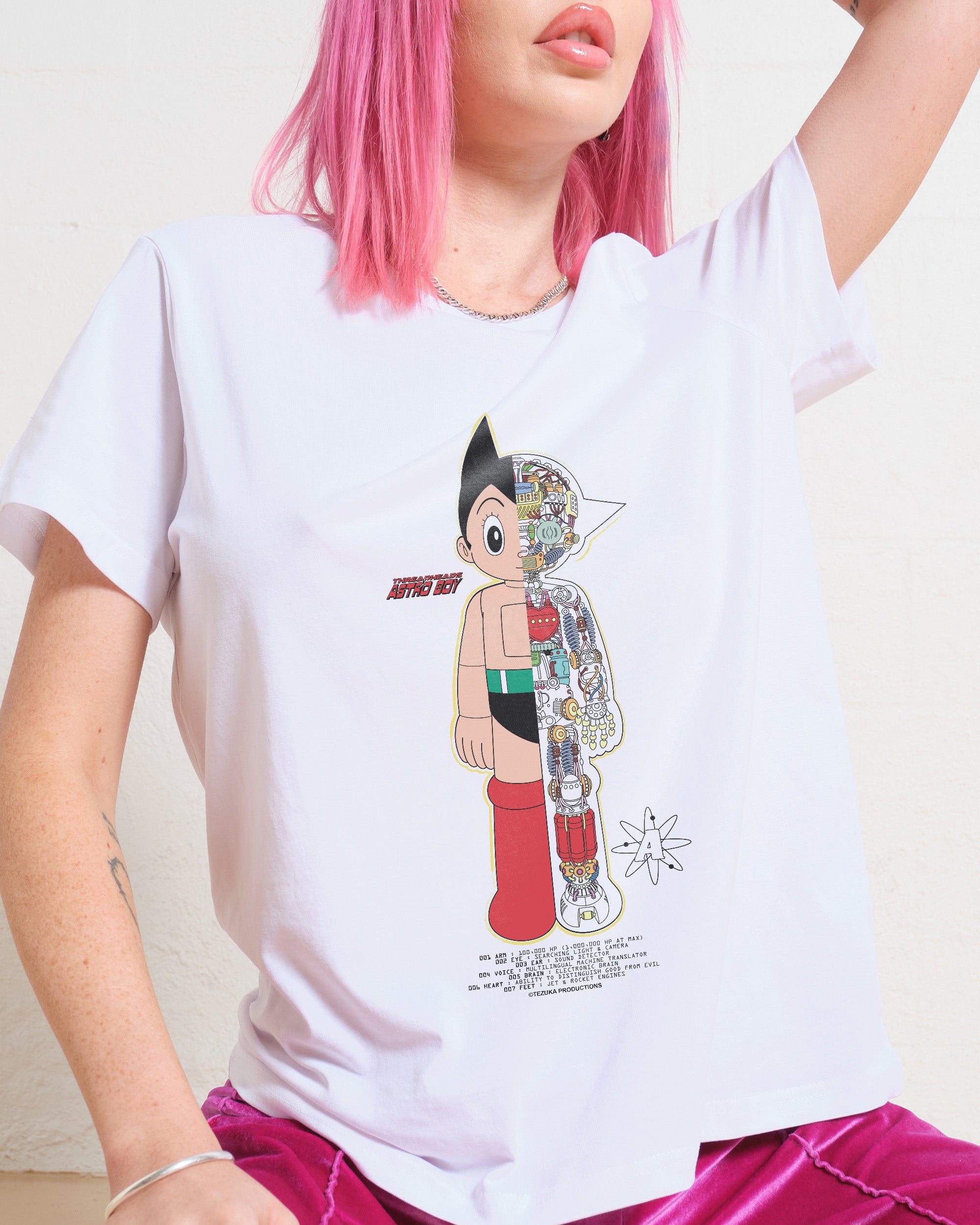 Astro Boy Half Robot Women's Tee