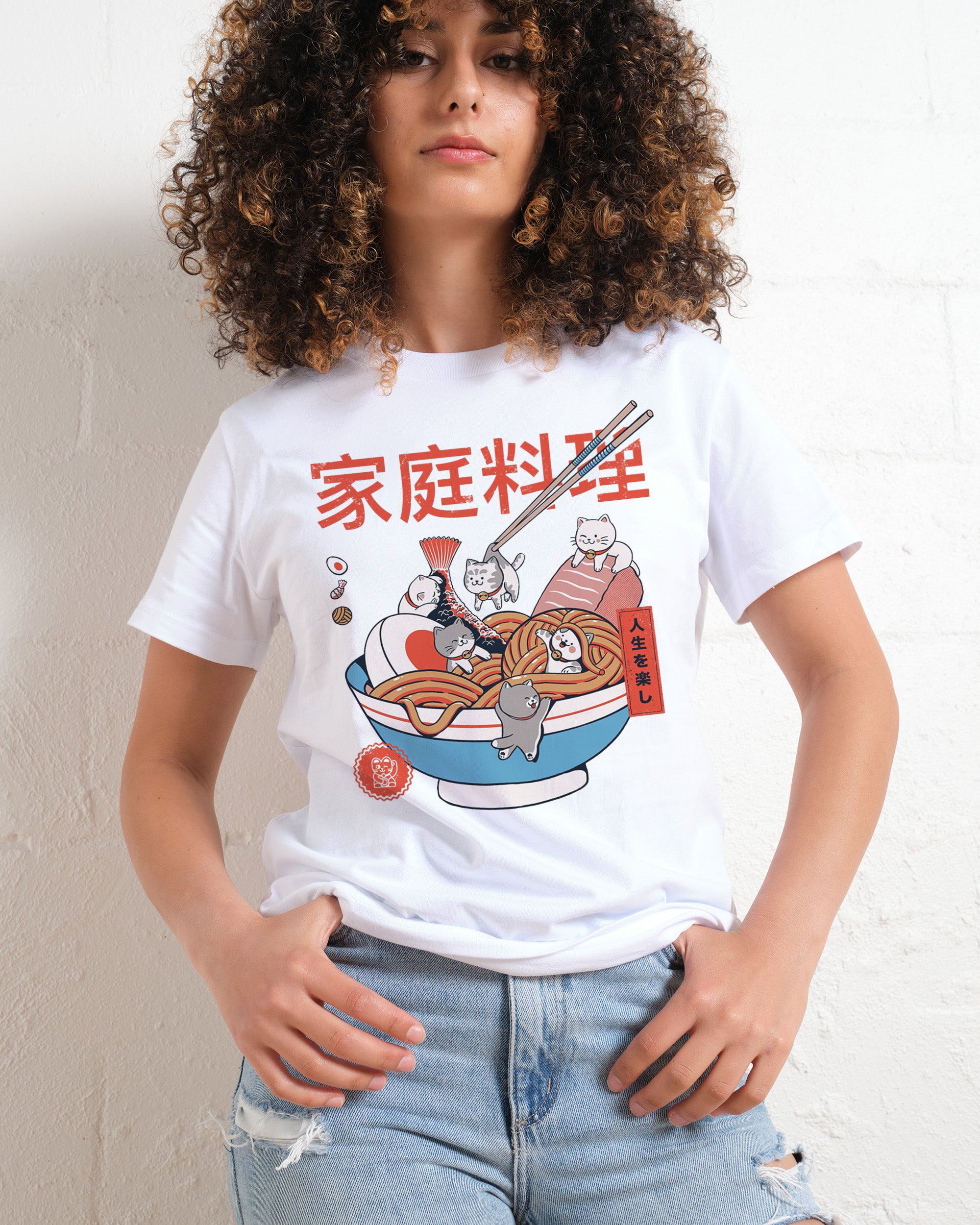 Ramen and Mini Cats Women's Tee