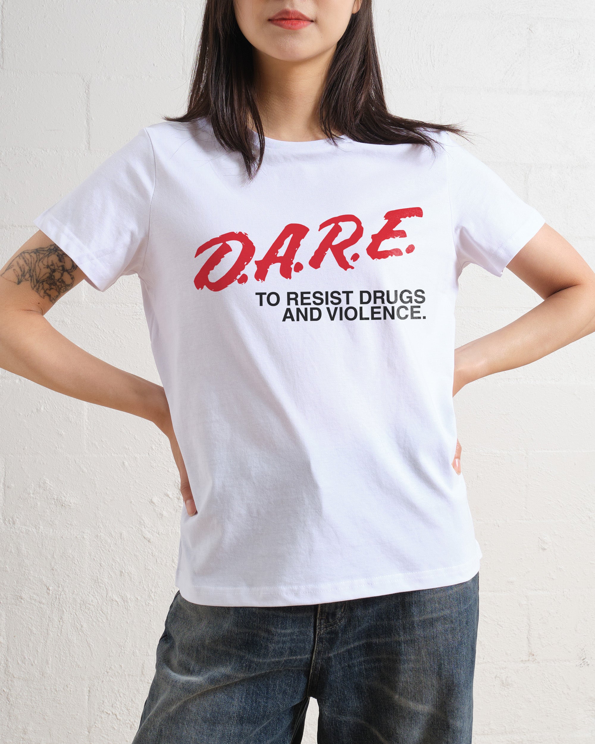 DARE to Resist Drugs and Violence Women's Tee