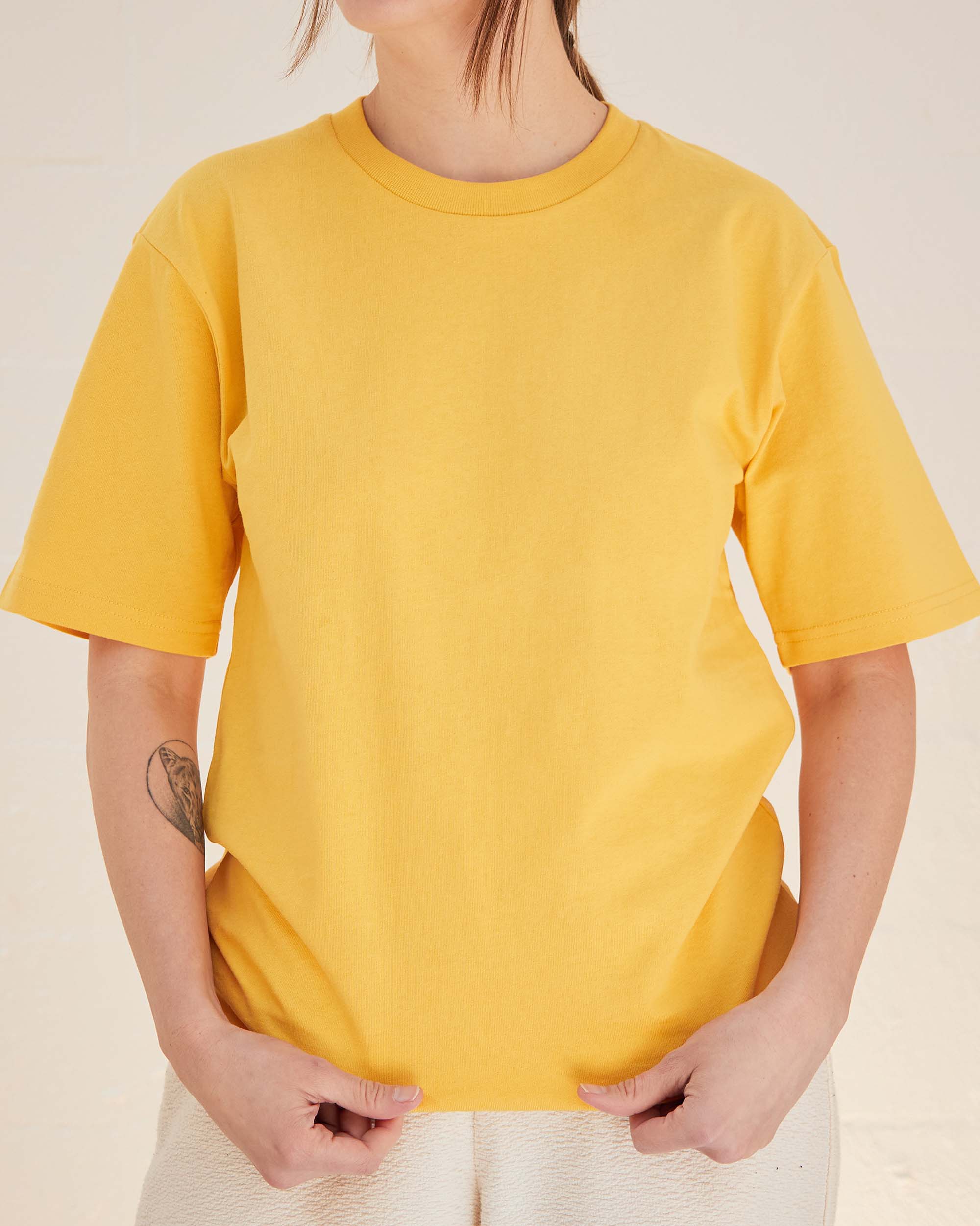 Classic Tee 5-Pack: Yellow, Pink, Natural, Pale Blue, White Australia Online