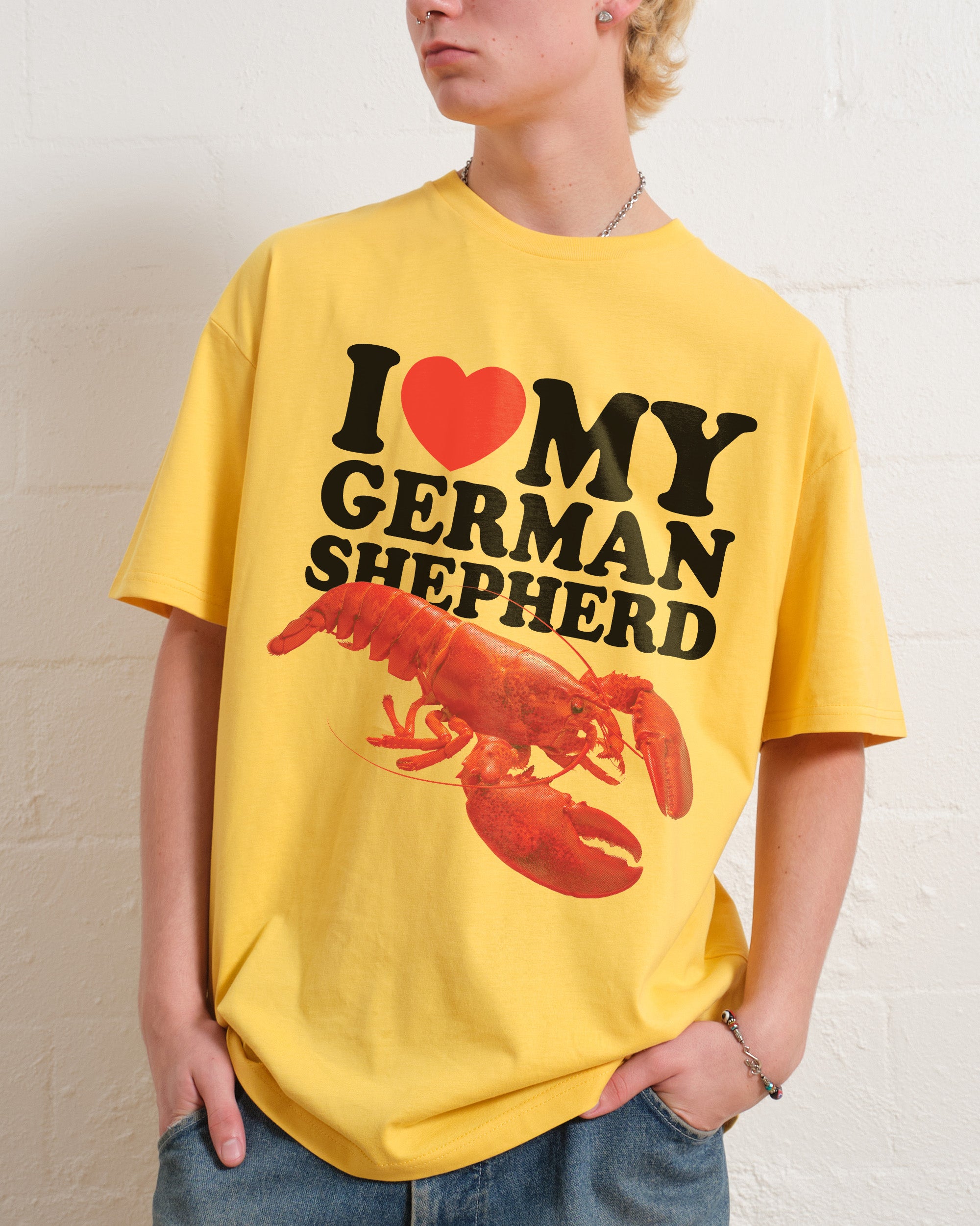I Love My German Shepherd T-Shirt Australia Online