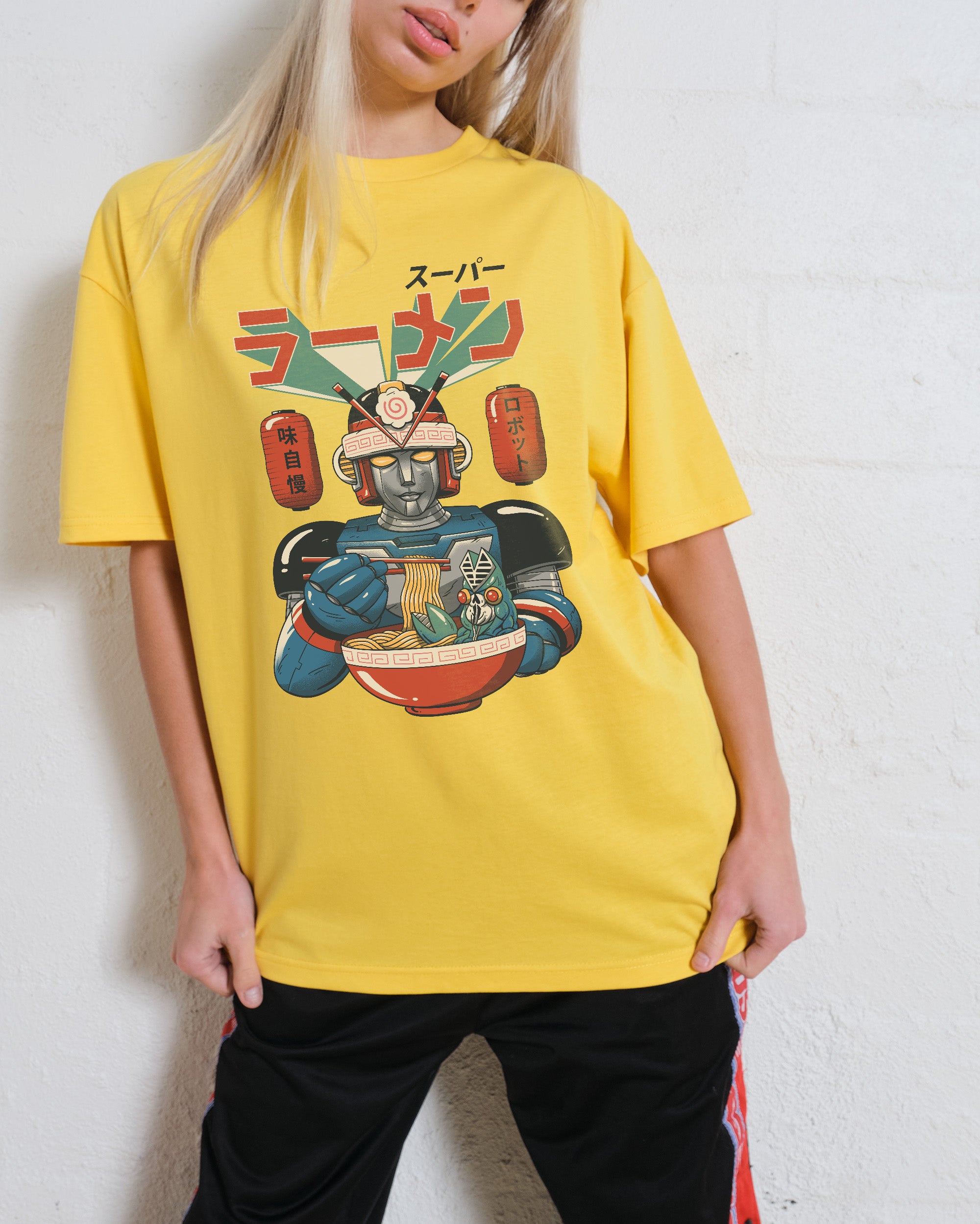 Super Ramen Bot T-Shirt Australia Online