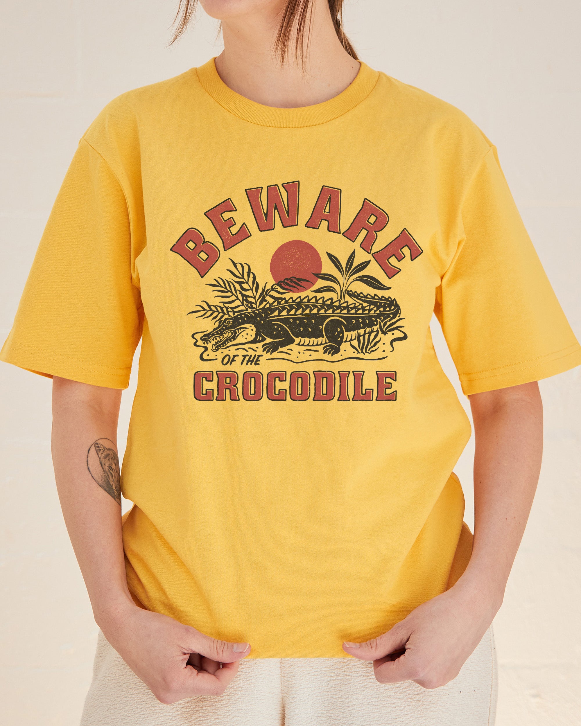 Beware of the Crocodile T-Shirt Australia Online