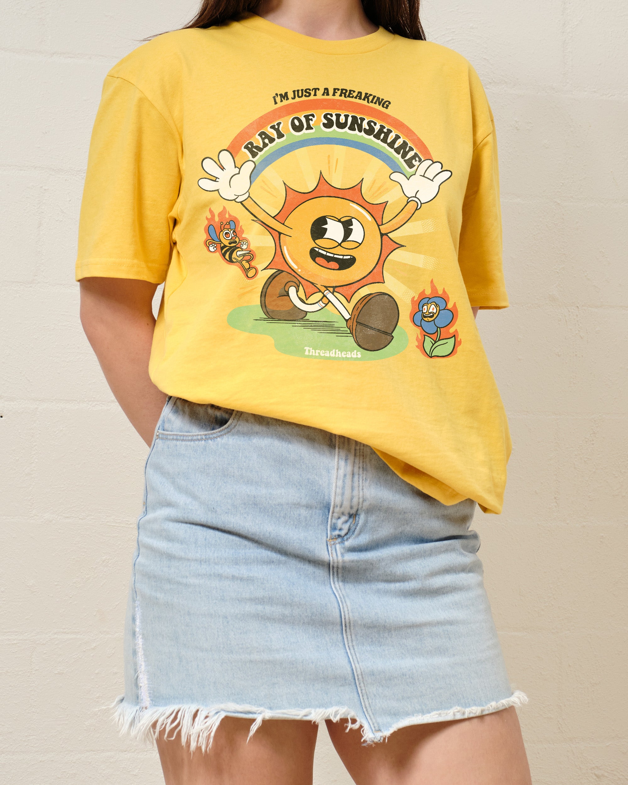 I'm Just a Freaking Ray Of Sunshine T-Shirt Australia Online