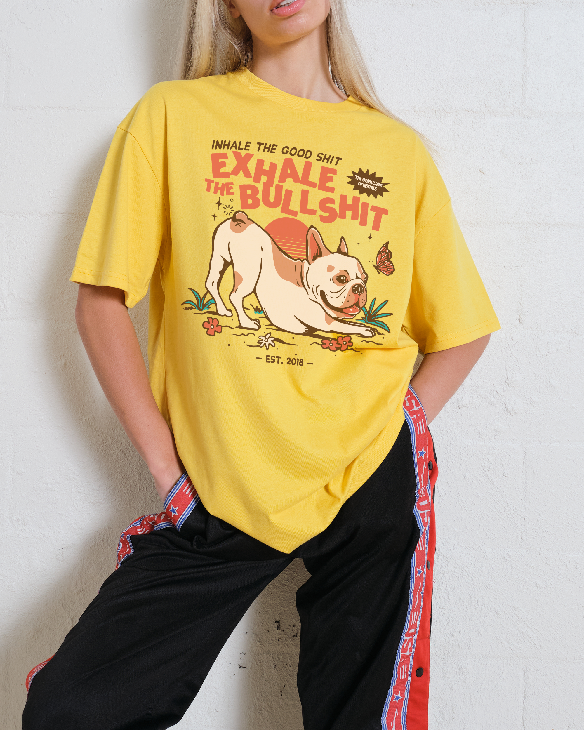 Exhale The Bullshit T-Shirt Australia Online