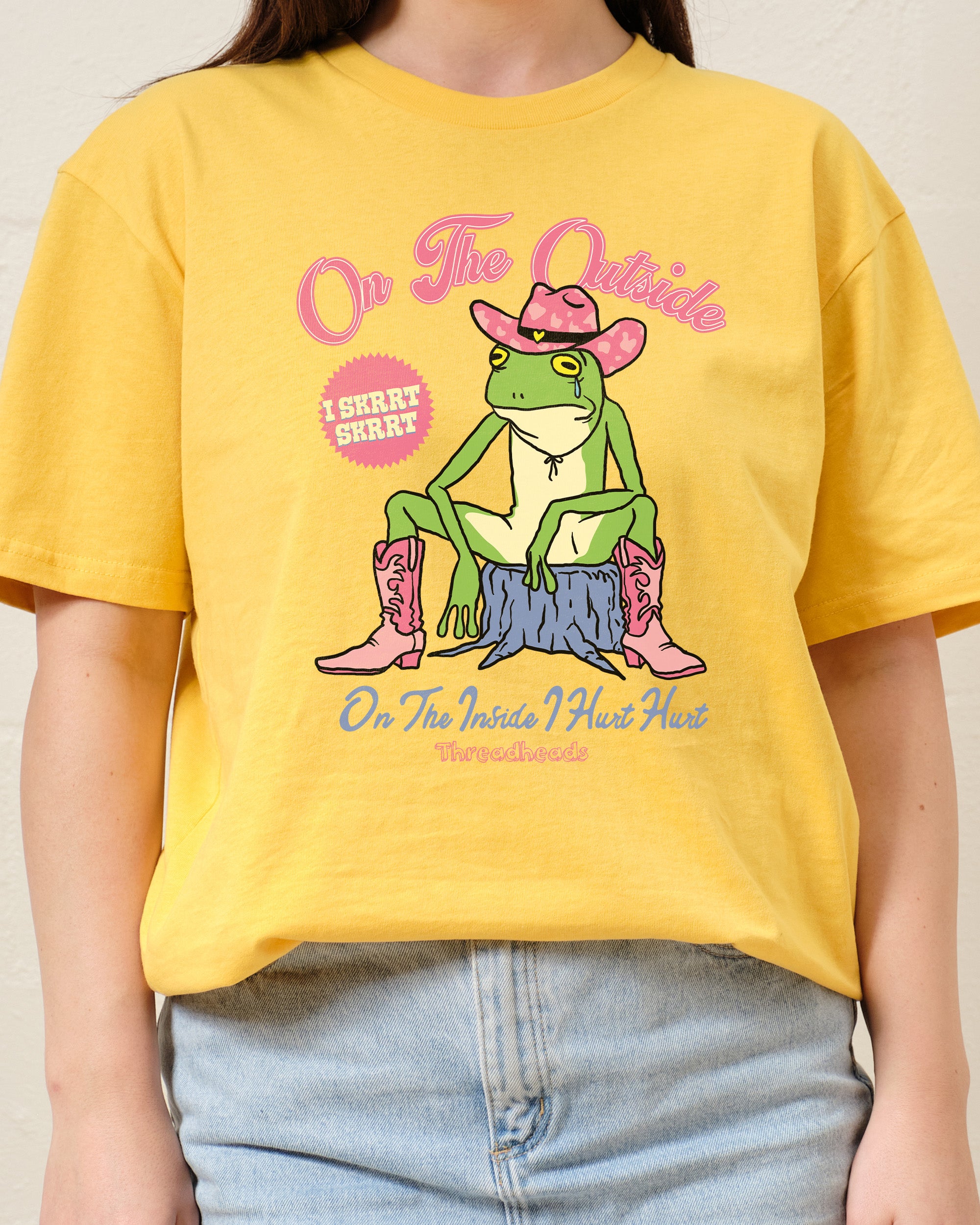 On the Outside I Skrrt Skrrt T-Shirt Australia Online