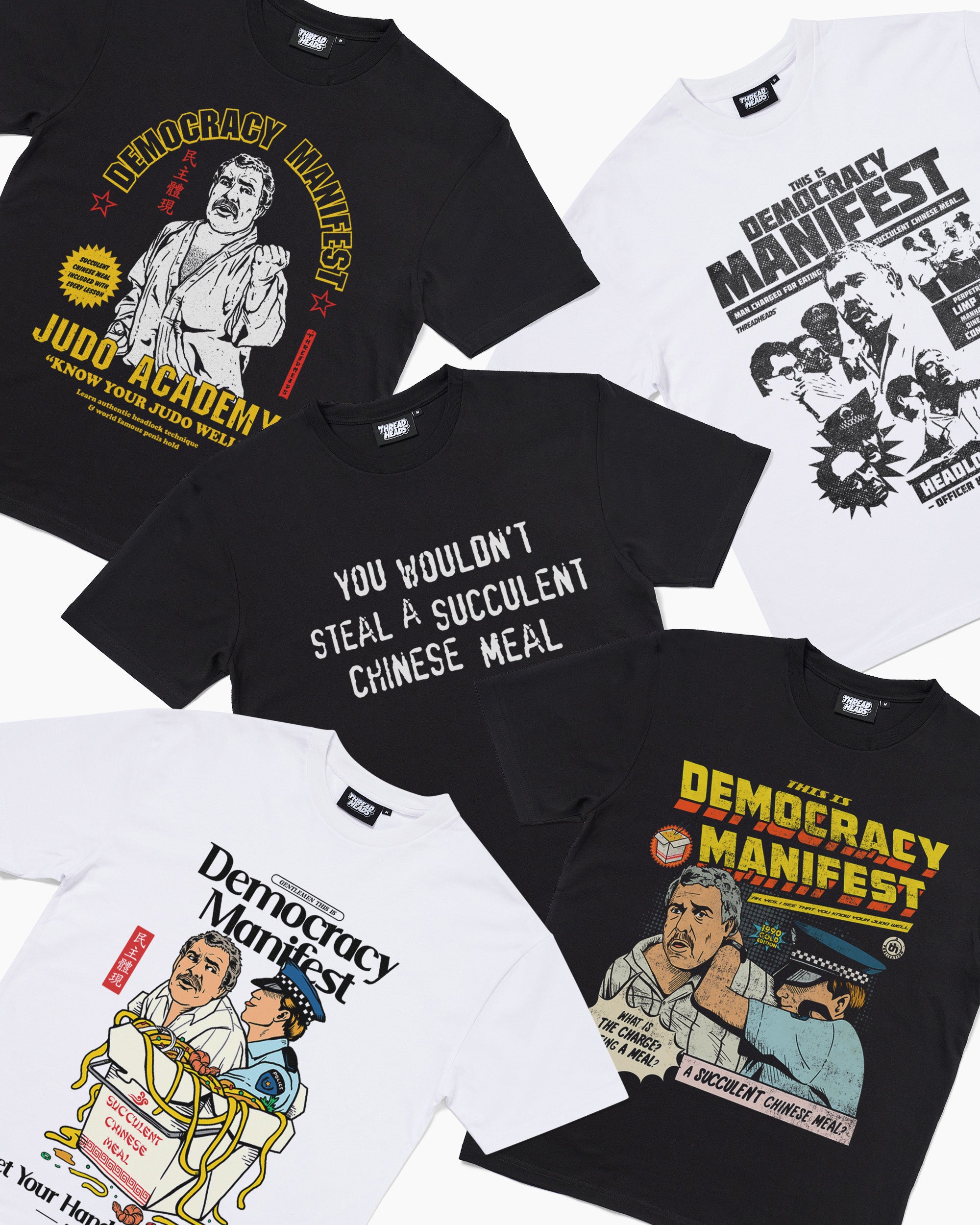 Democracy Manifest 5 Tee Bundle