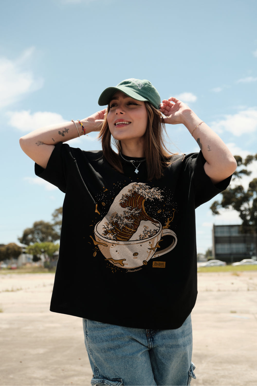 The Great Kanagawa Coffee Company T-Shirt Australia Online