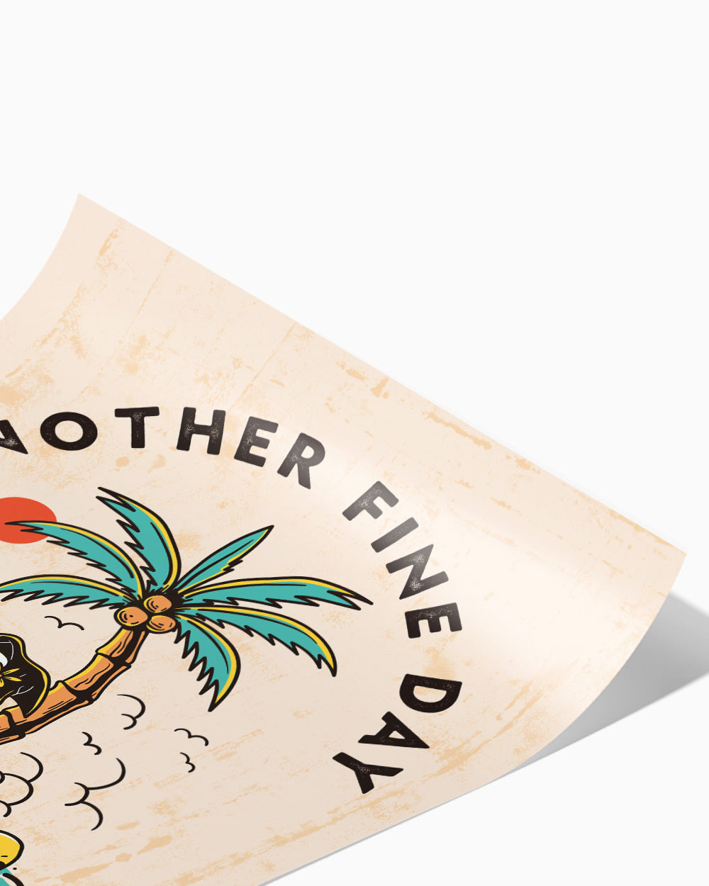 Another Fine Day Ruined by Responsibility Art Print Australia Online #colour_natural