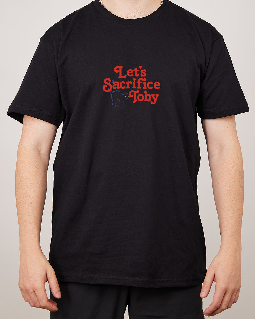 Let's Sacrifice Toby Front and Back T-Shirt Australia Online