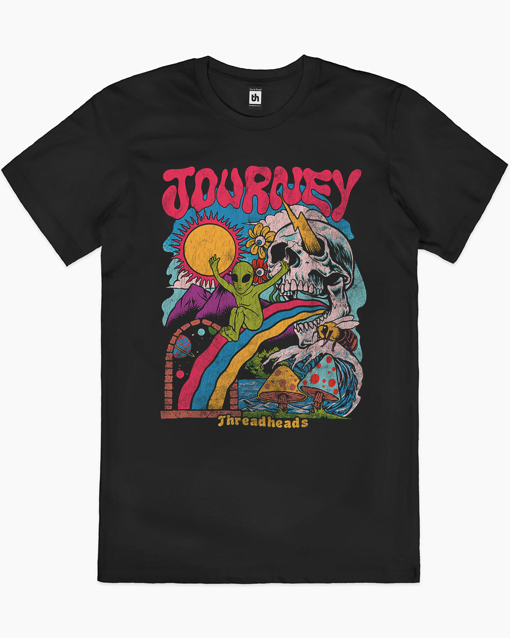 Journey T-Shirt Australia Online #colour_black