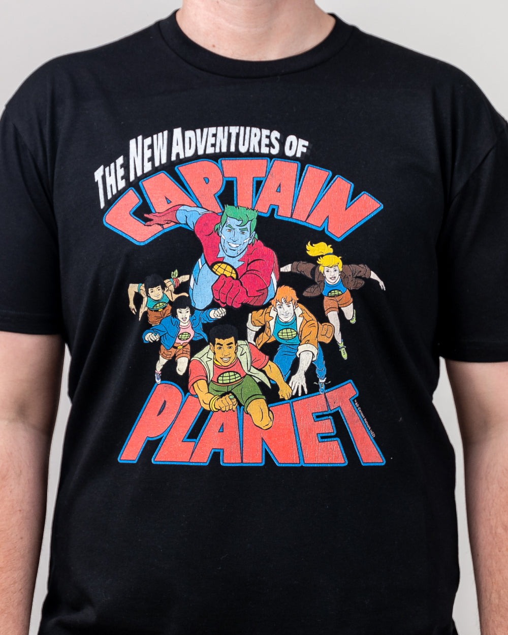 Captain Planet & Planeteers T-Shirt Australia Online